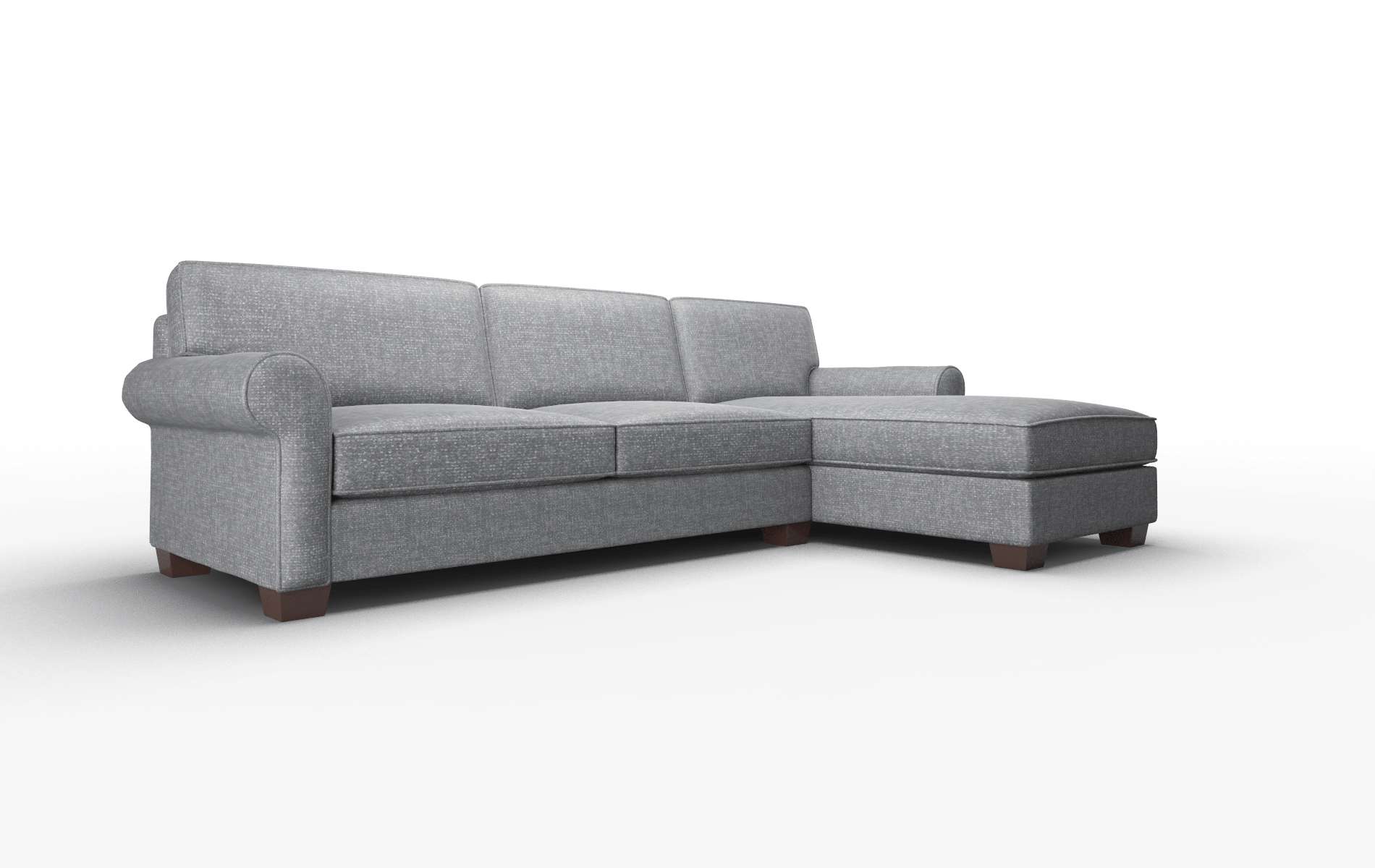 Isabel Notion Graphite Panel espresso legs 2