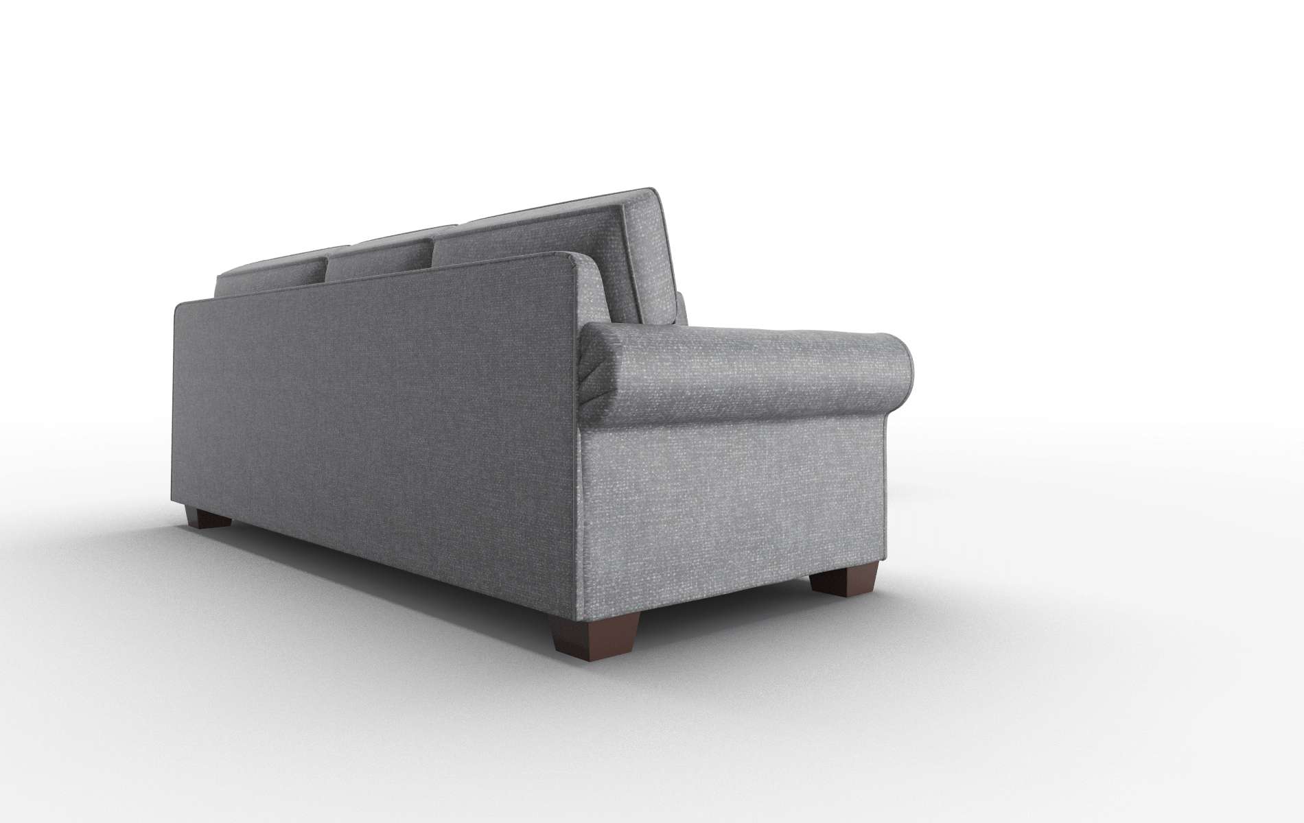 Isabel Notion Graphite Sectional espresso legs 3