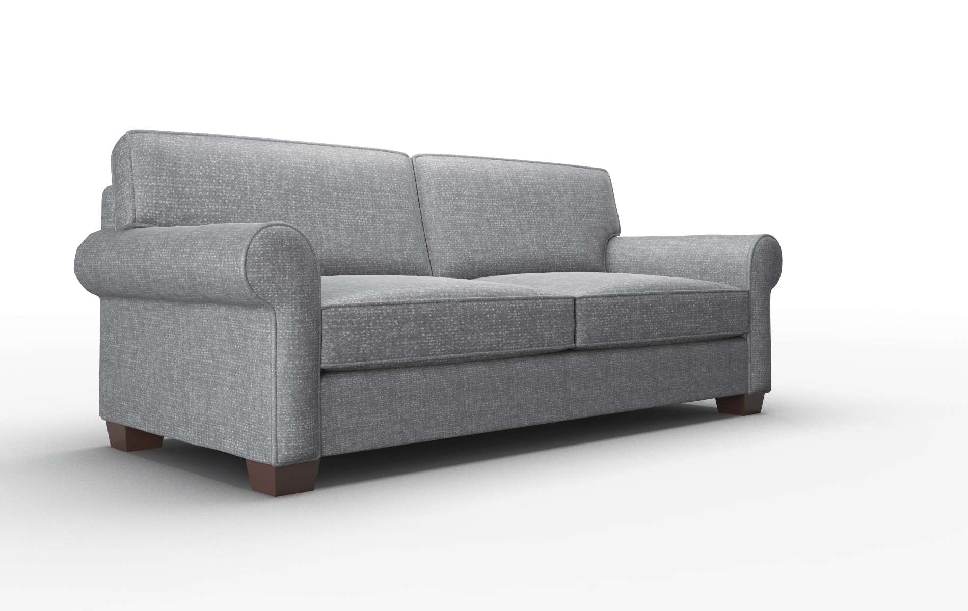 Isabel Notion Graphite Sofa espresso legs 2