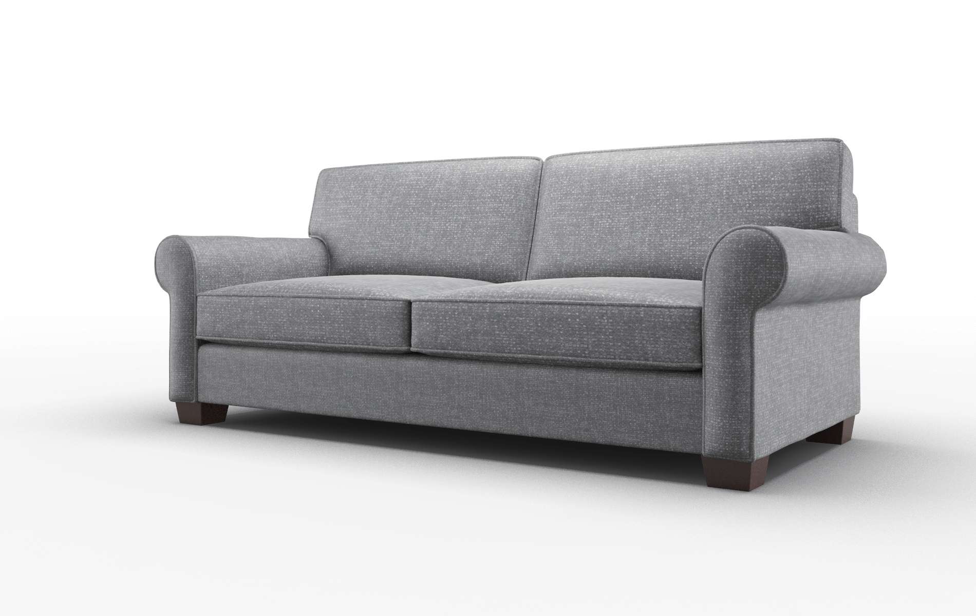 Isabel Notion Graphite Sofa espresso legs 4