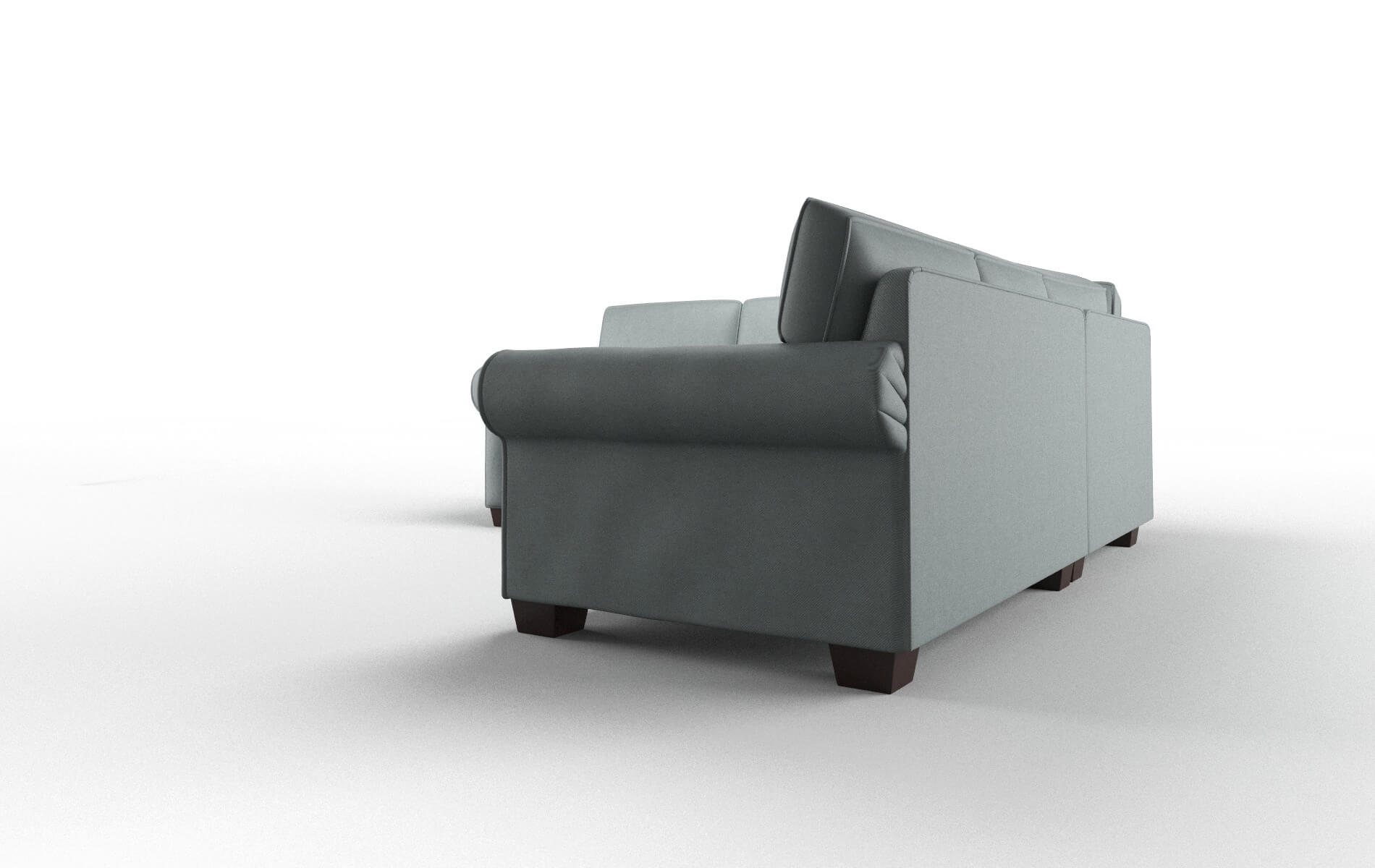 Isabel Oakley Baltic Sectional espresso legs 4