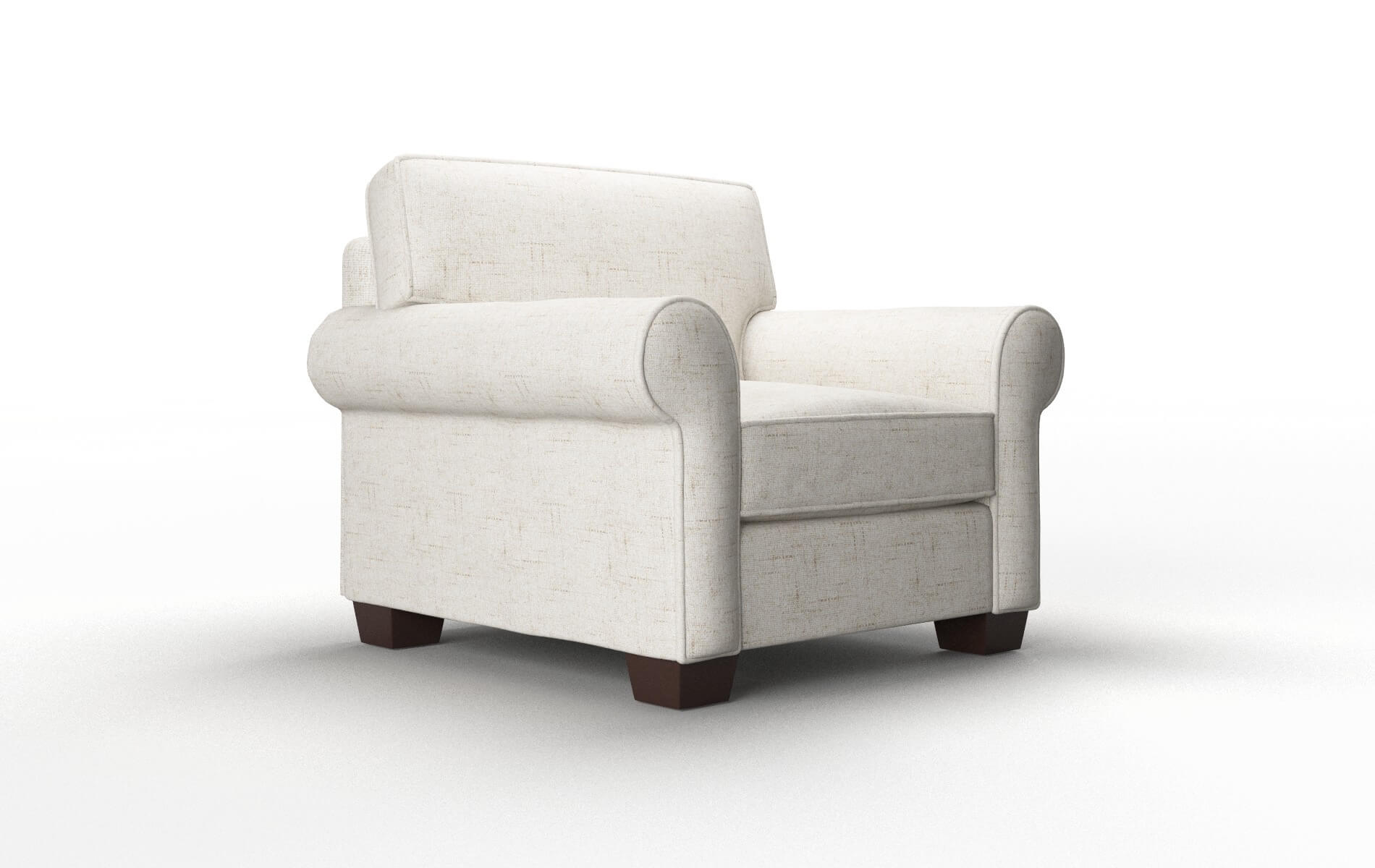 Isabel Oceanside Natural Chair espresso legs 2