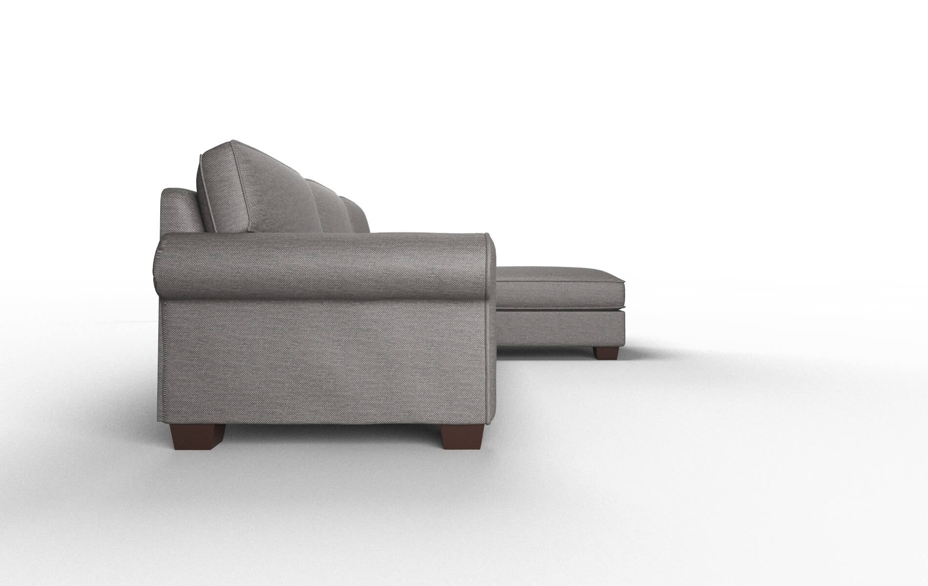 Isabel Oscar Charcoal Panel espresso legs 3