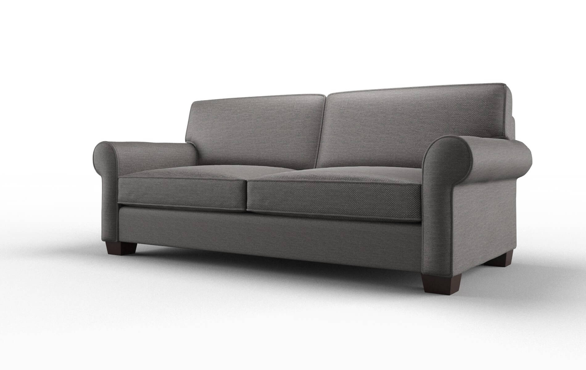 Isabel Oscar Charcoal Sofa espresso legs 4