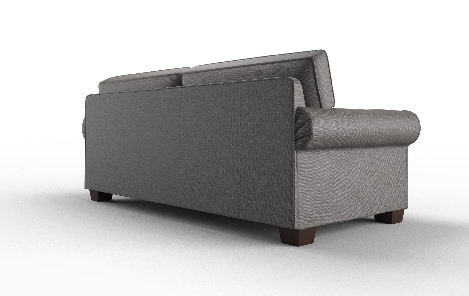 Isabel Oscar Charcoal Sofa espresso legs 5