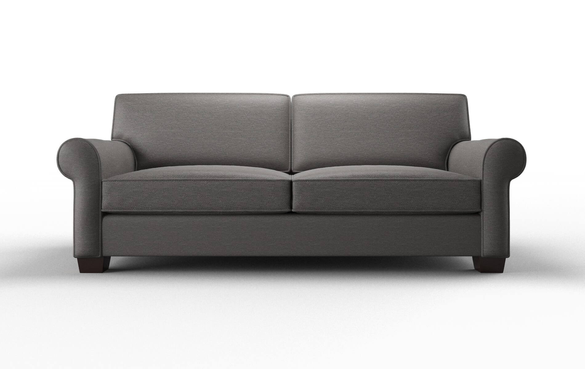 Isabel Oscar Grey Sofa espresso legs 1