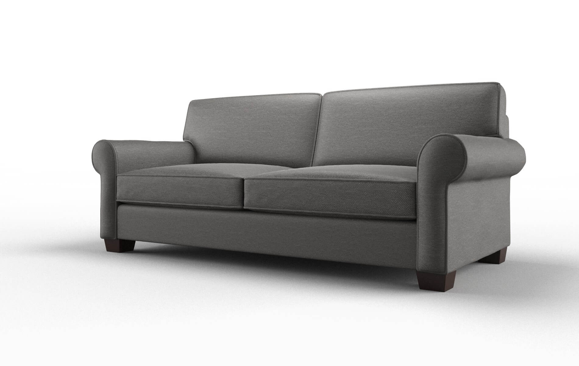 Isabel Oscar Grey Sofa espresso legs 4