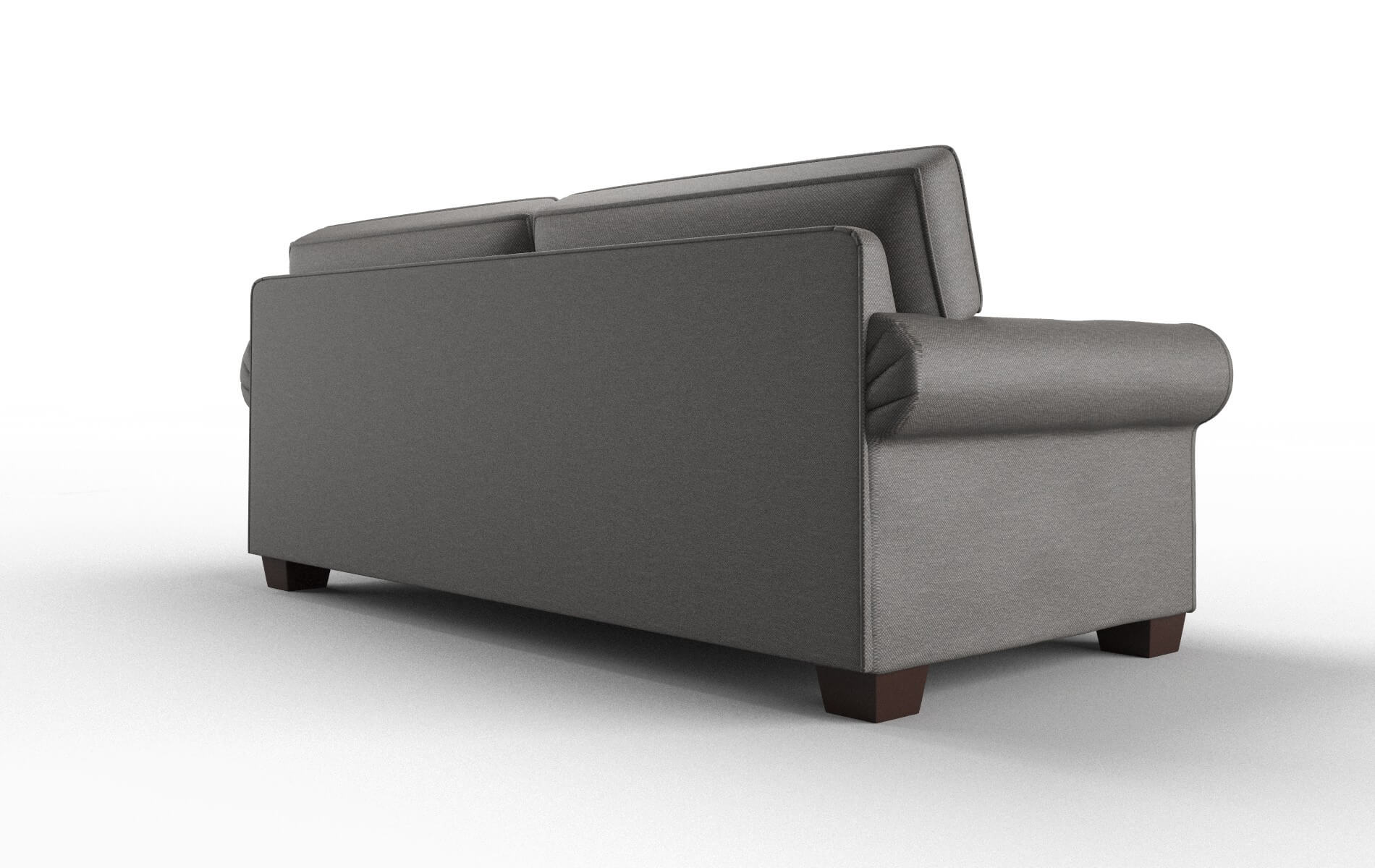 Isabel Oscar Grey Sofa espresso legs 5