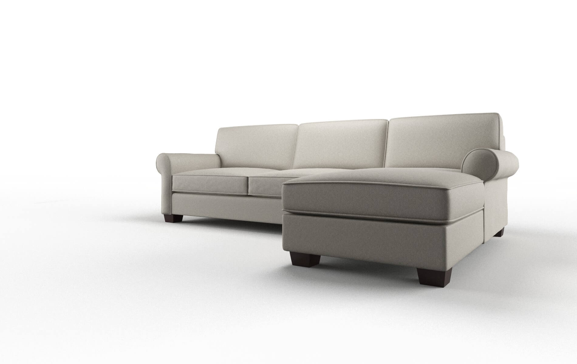 Isabel Oscar Silver Panel espresso legs 4