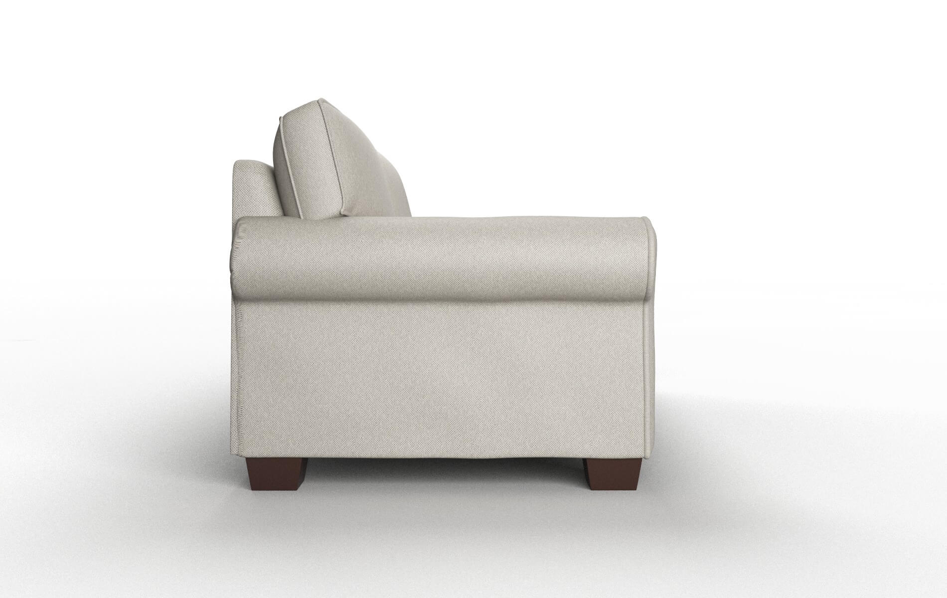Isabel Oscar Silver Sofa espresso legs 3