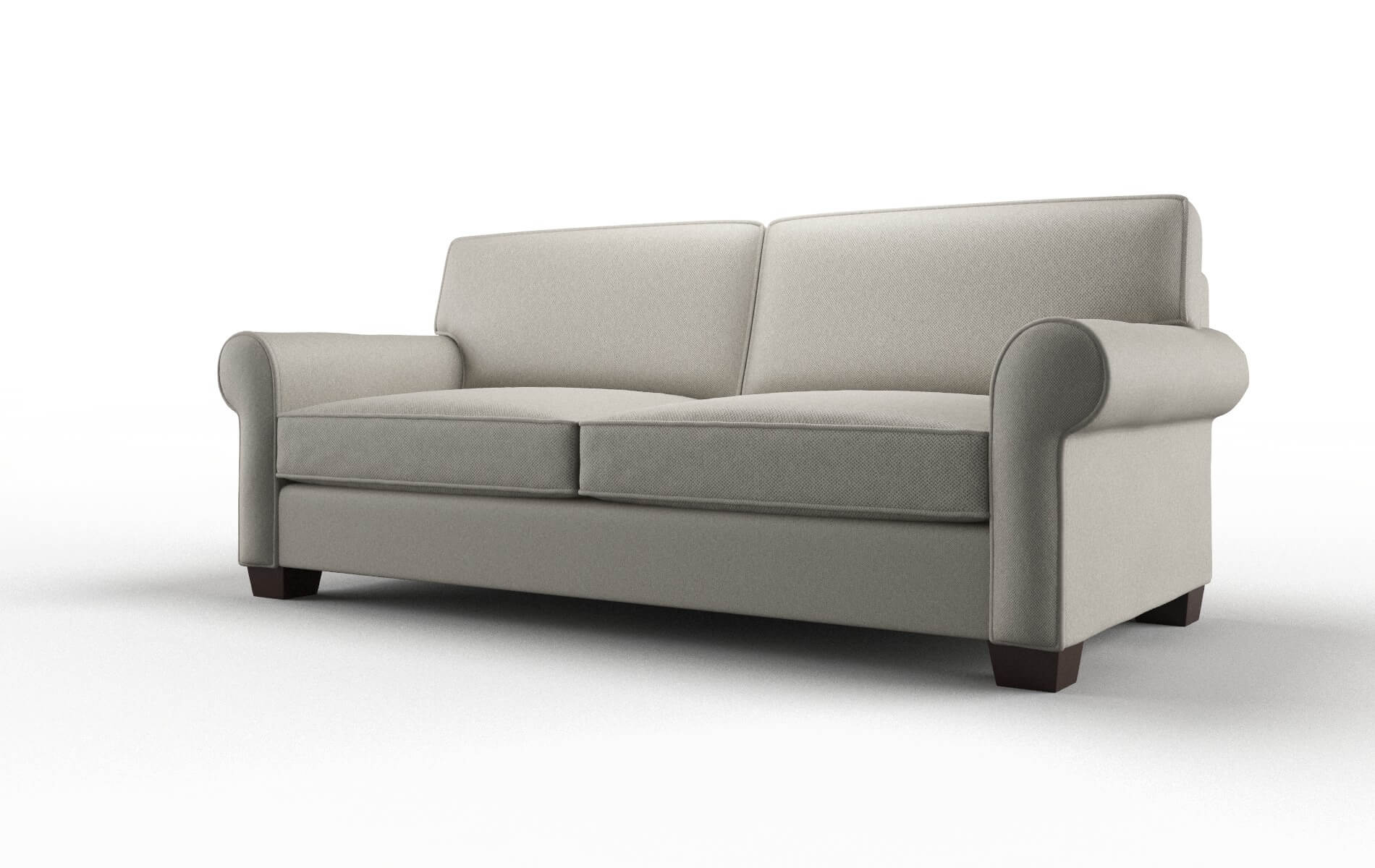 Isabel Oscar Silver Sofa espresso legs 4