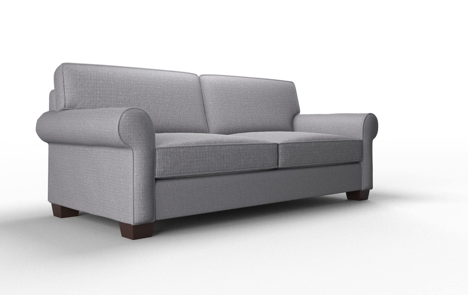 Isabel Parker Ash Sofa espresso legs 2
