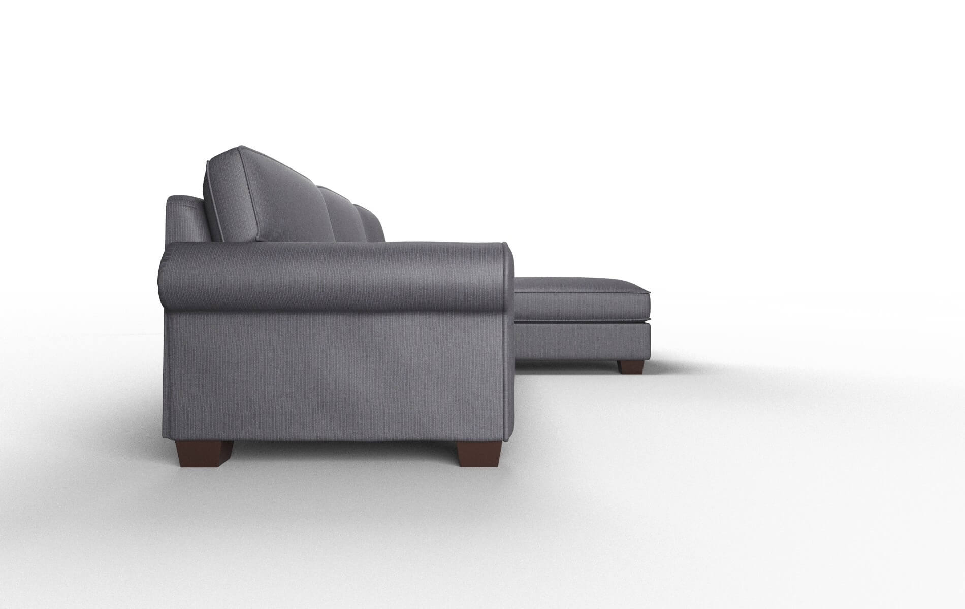 Isabel Parker Charcoal Panel espresso legs 3