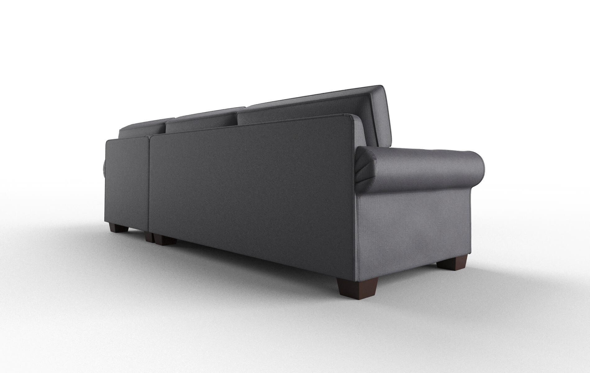 Isabel Parker Charcoal Panel espresso legs 5