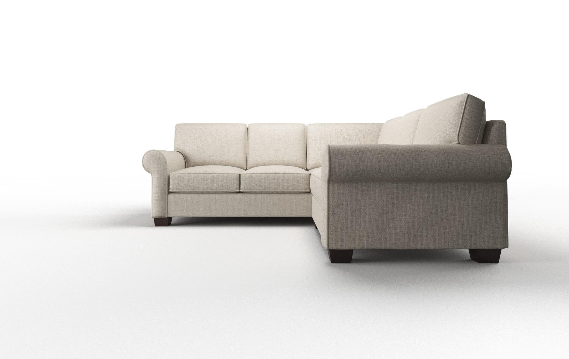 Isabel Parker Wheat Sectional espresso legs 5