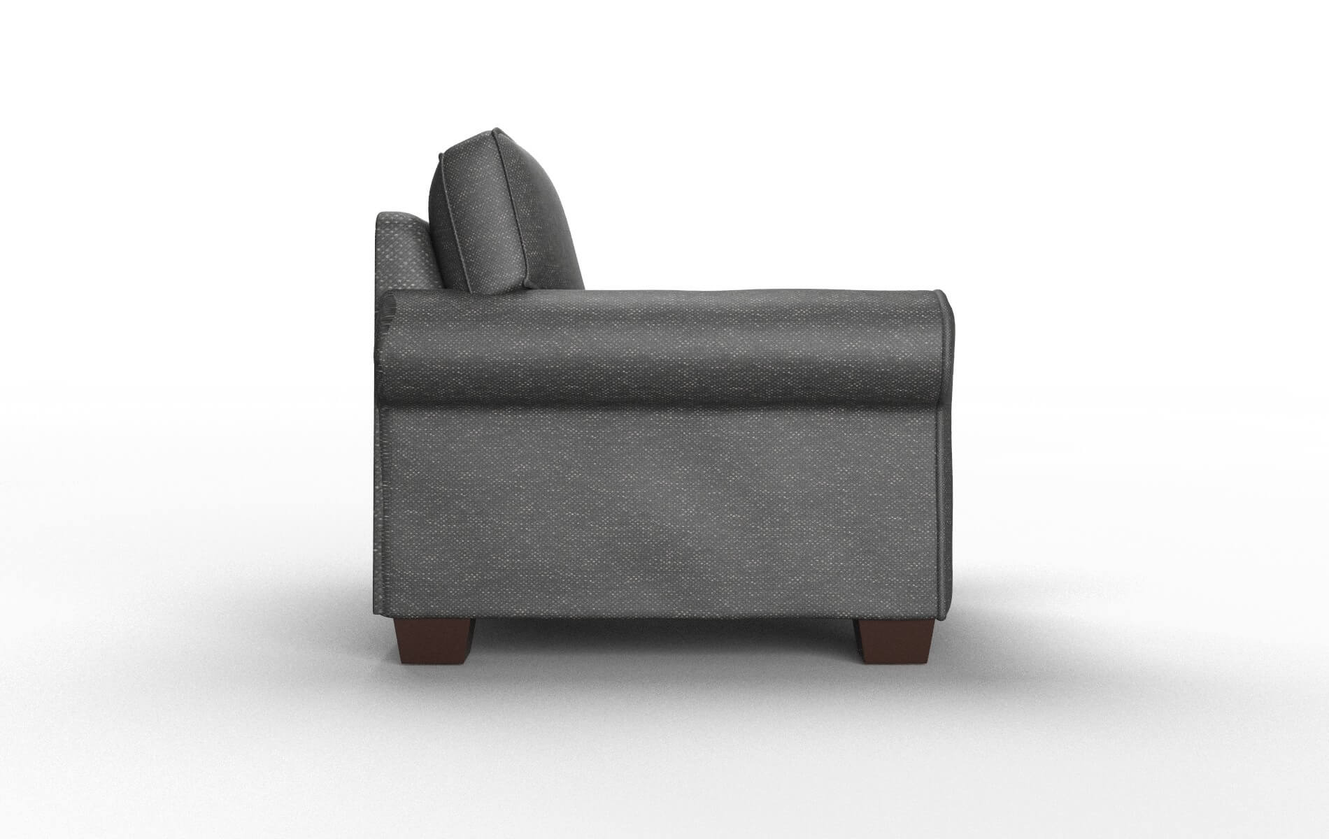 Isabel Phoenix Charcoal Chair espresso legs 3