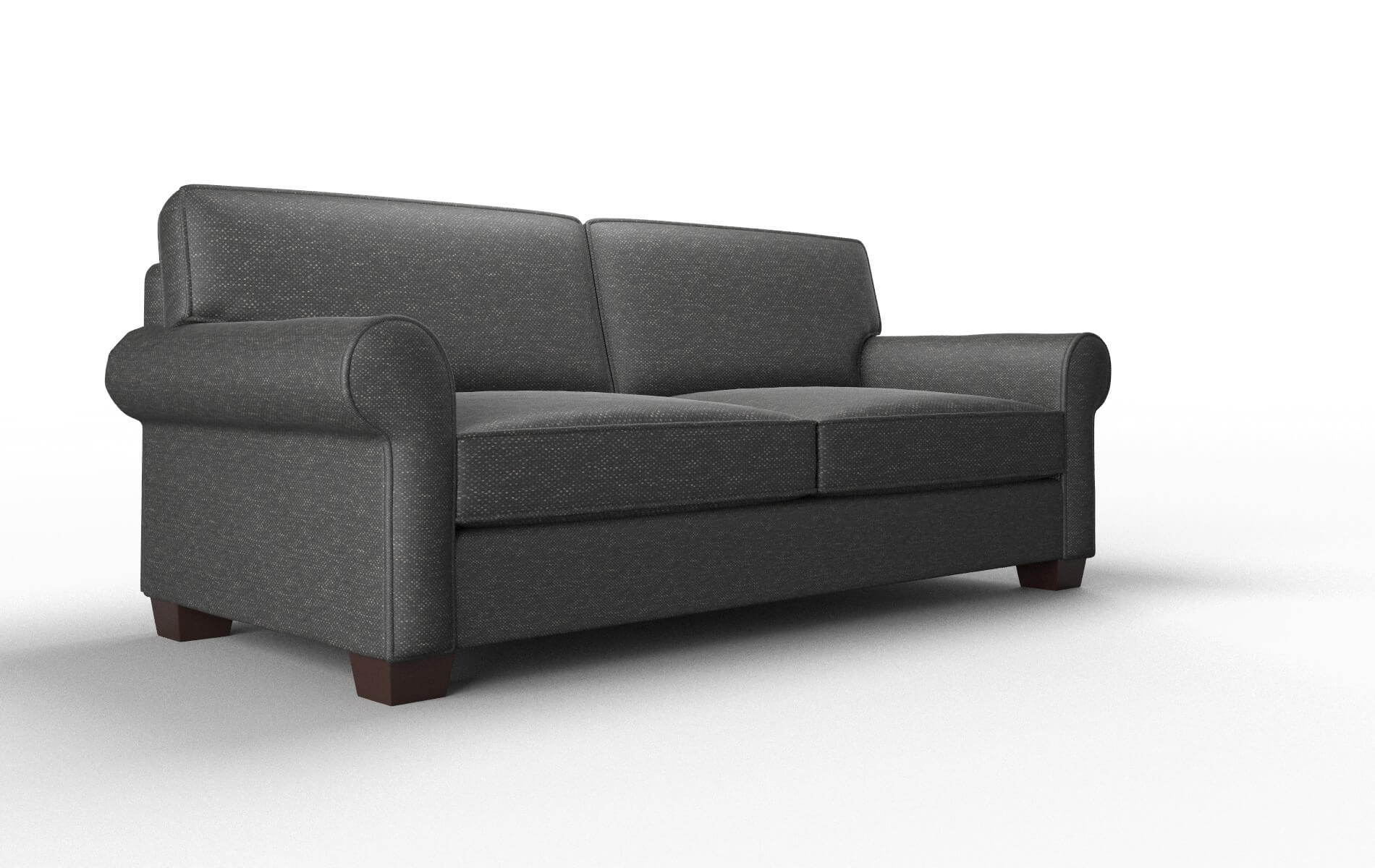 Isabel Phoenix Charcoal Sofa espresso legs 2