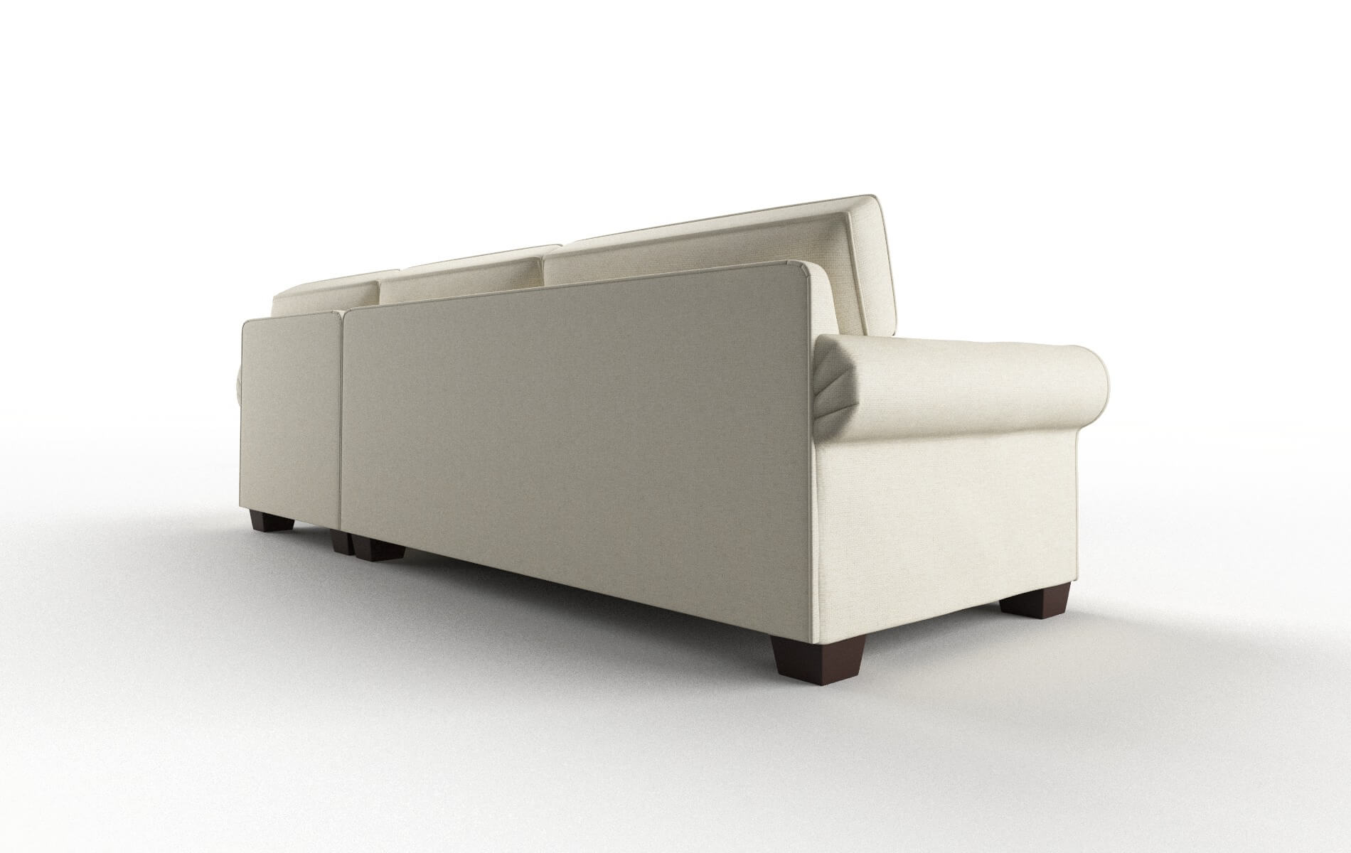 Isabel Phoenix Ivory Panel espresso legs 5