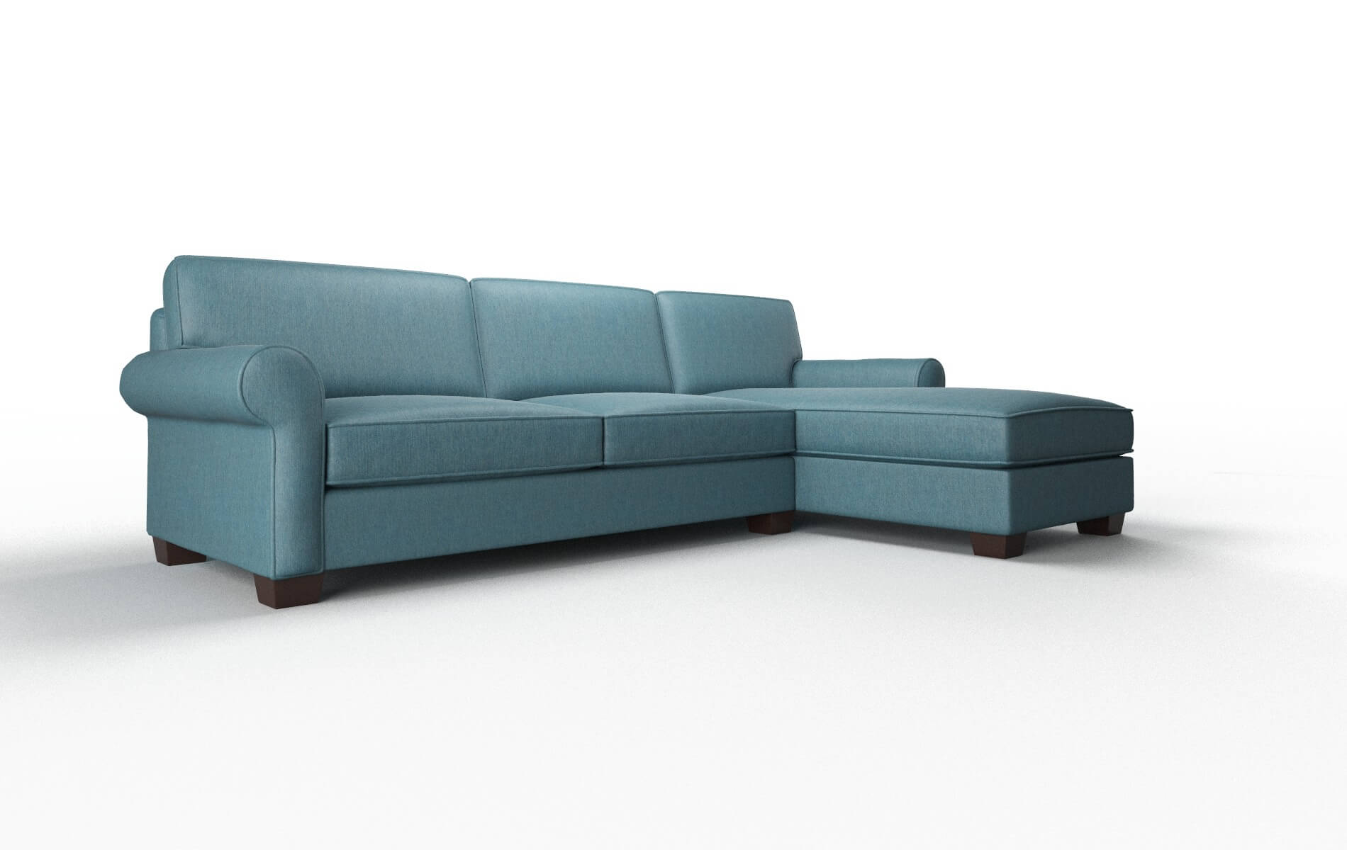 Isabel Portland Prussian Panel espresso legs 2