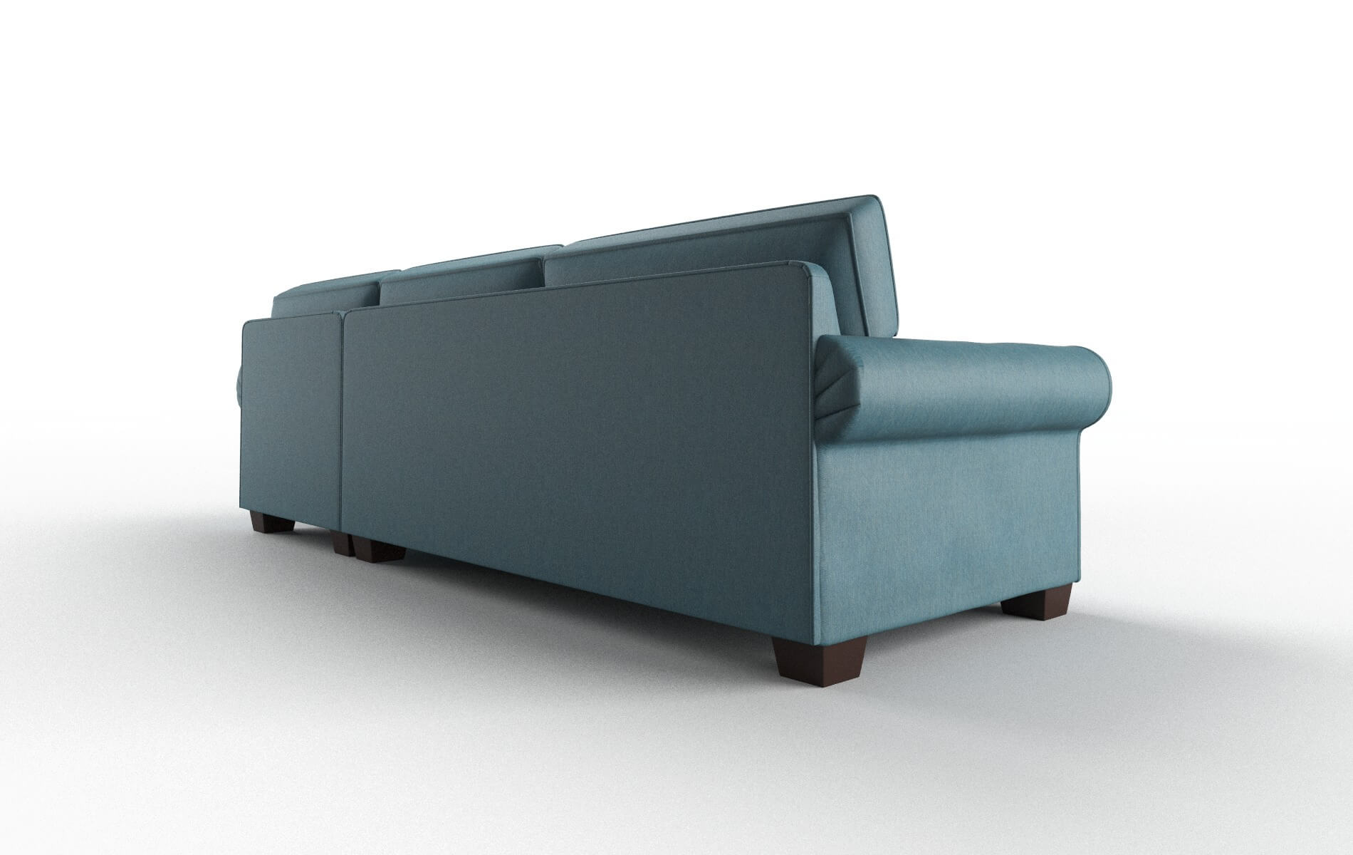 Isabel Portland Prussian Panel espresso legs 5