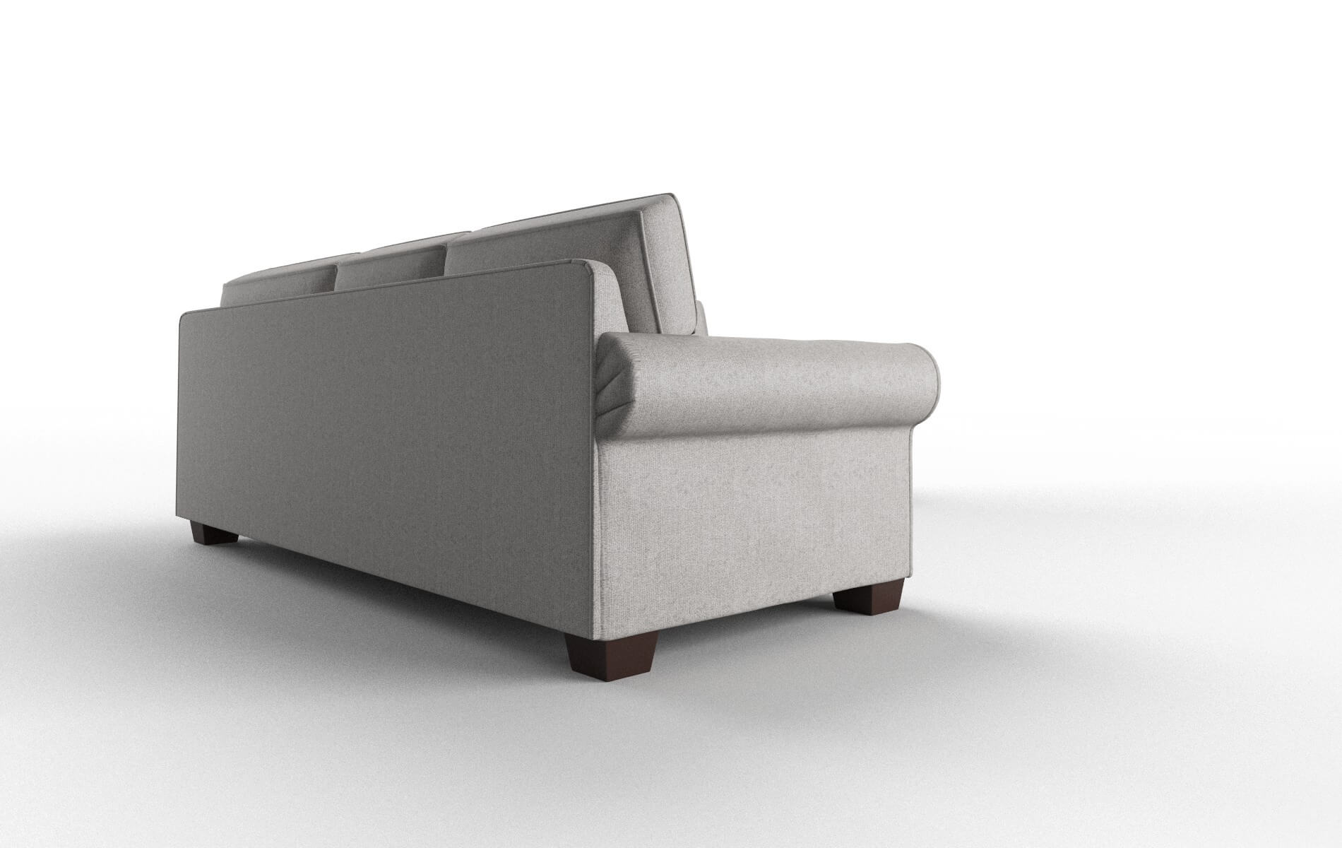 Isabel Prime Ash Sectional espresso legs 3