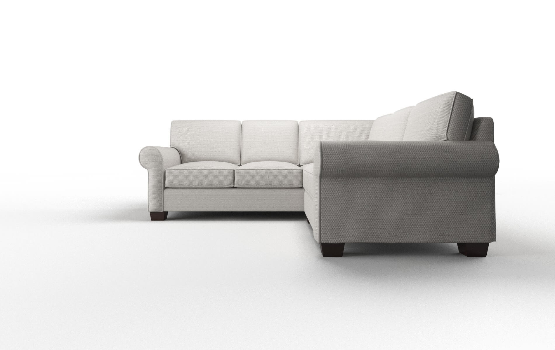 Isabel Redondo Stone Sectional espresso legs 5
