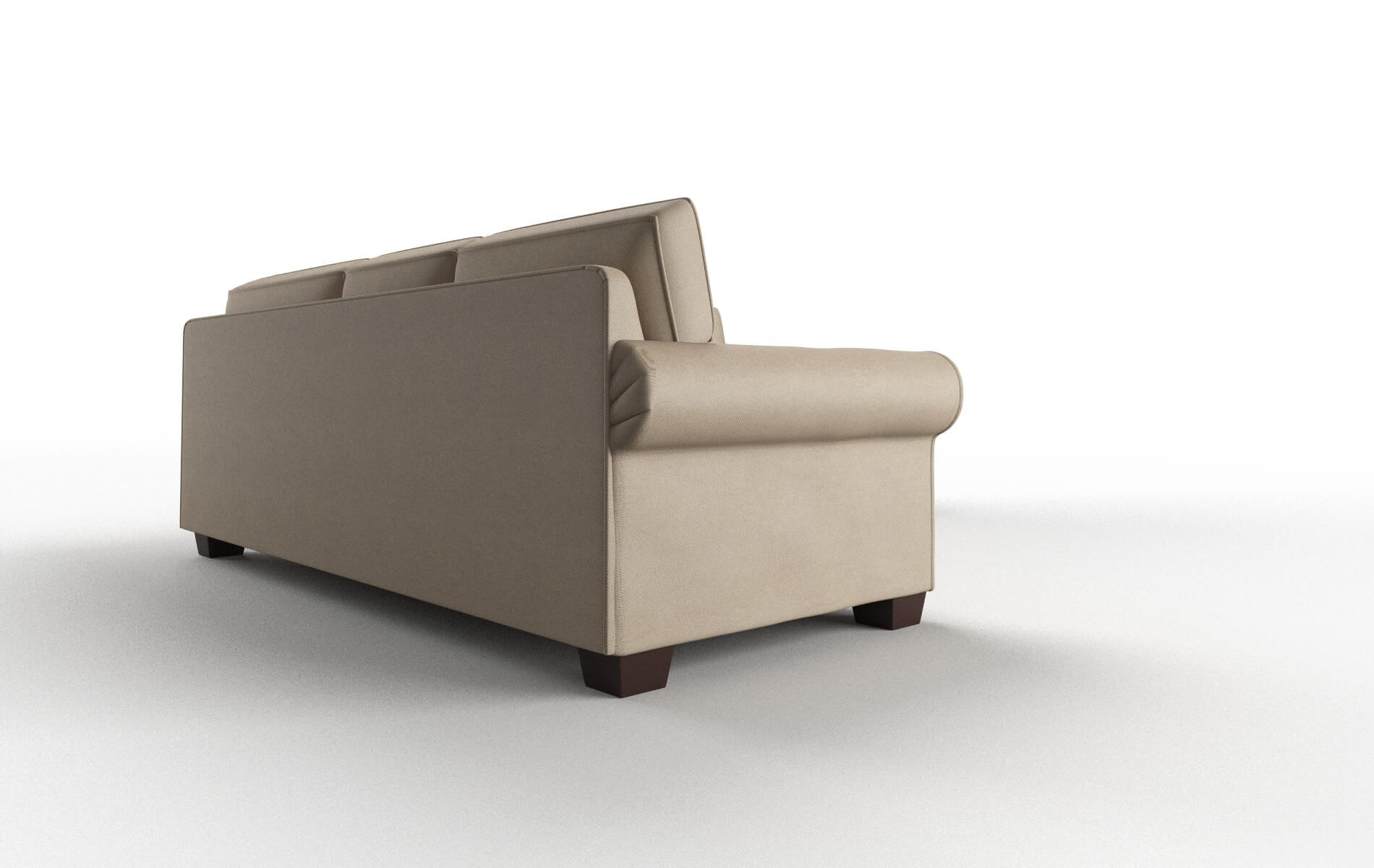 Isabel Rocket Cappuccino Sectional espresso legs 3