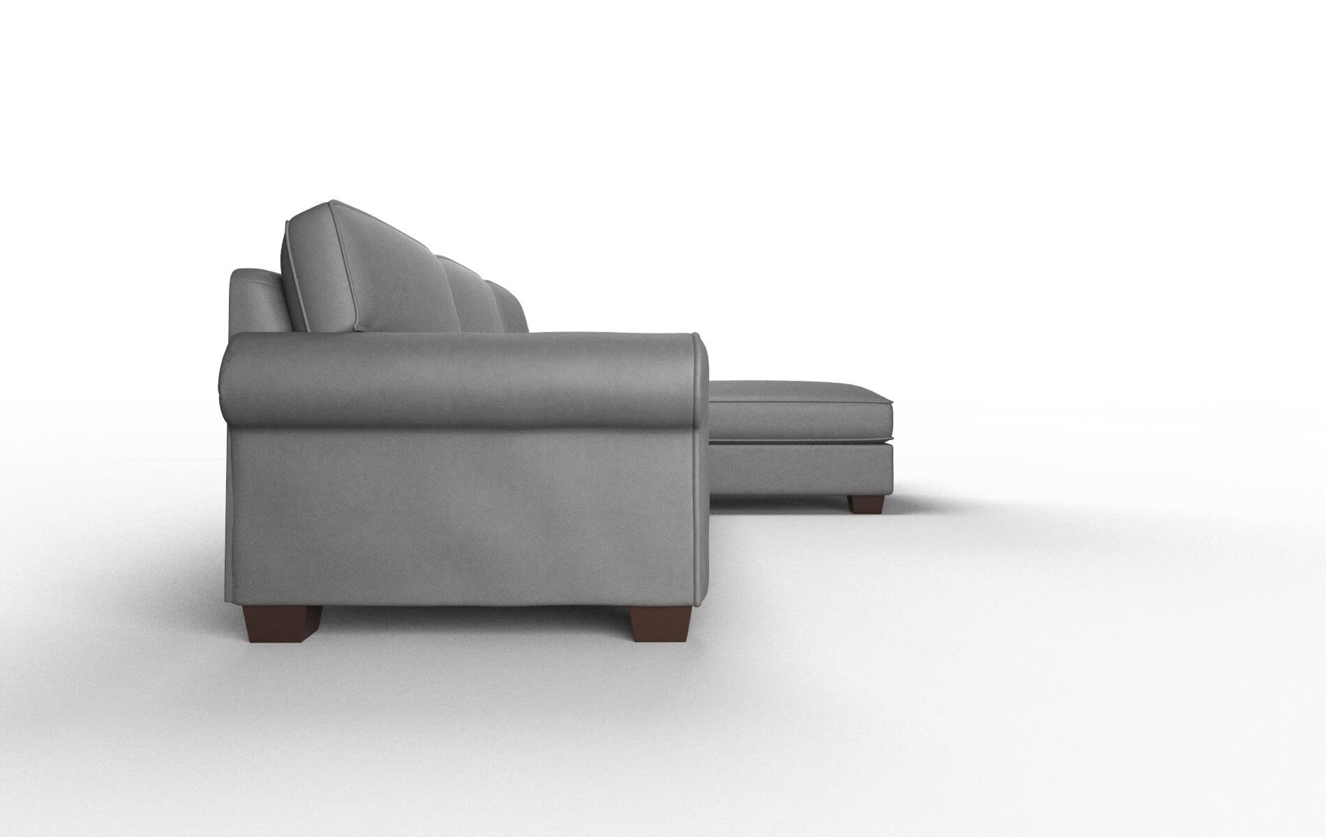 Isabel Rocket Charcoal Panel espresso legs 3