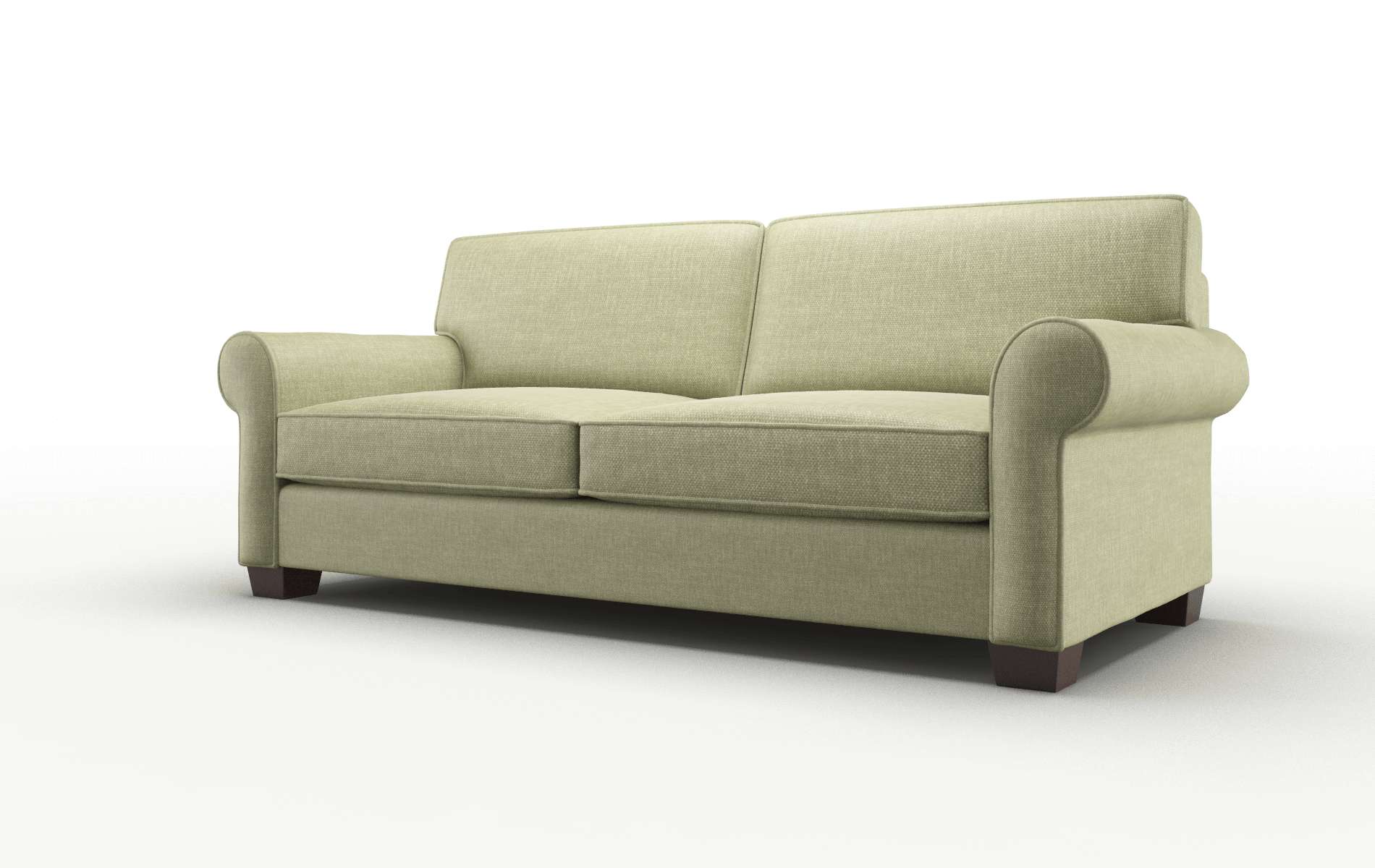 Isabel Rocket Evergreen Sofa espresso legs 4