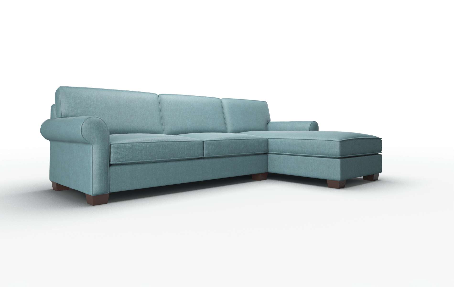 Isabel Rocket Peacock Panel espresso legs 2