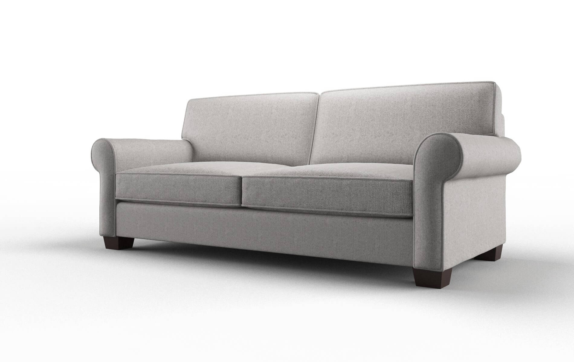 Isabel Sasha Silver Sofa espresso legs 4