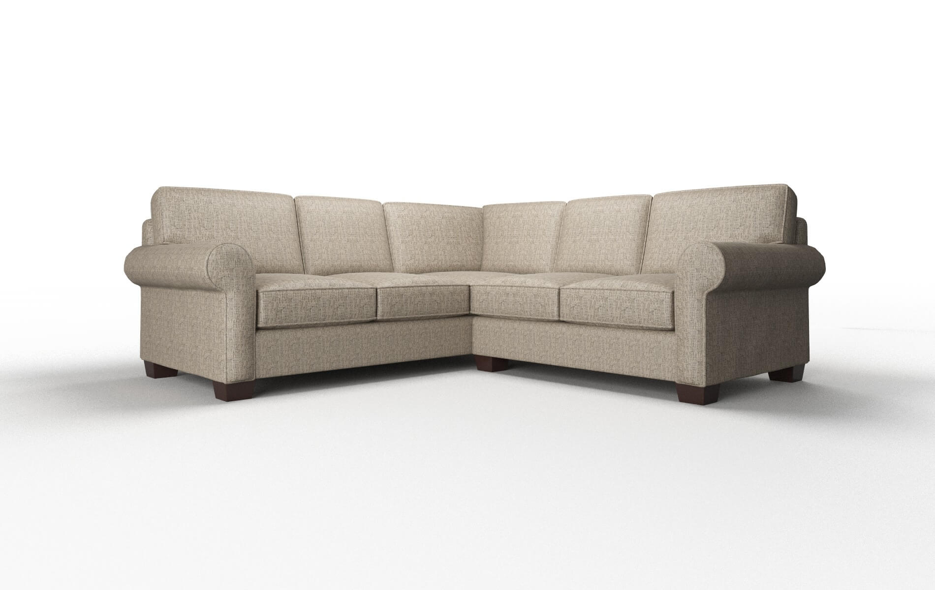 Isabel Solifestyle 51 Sectional espresso legs 1