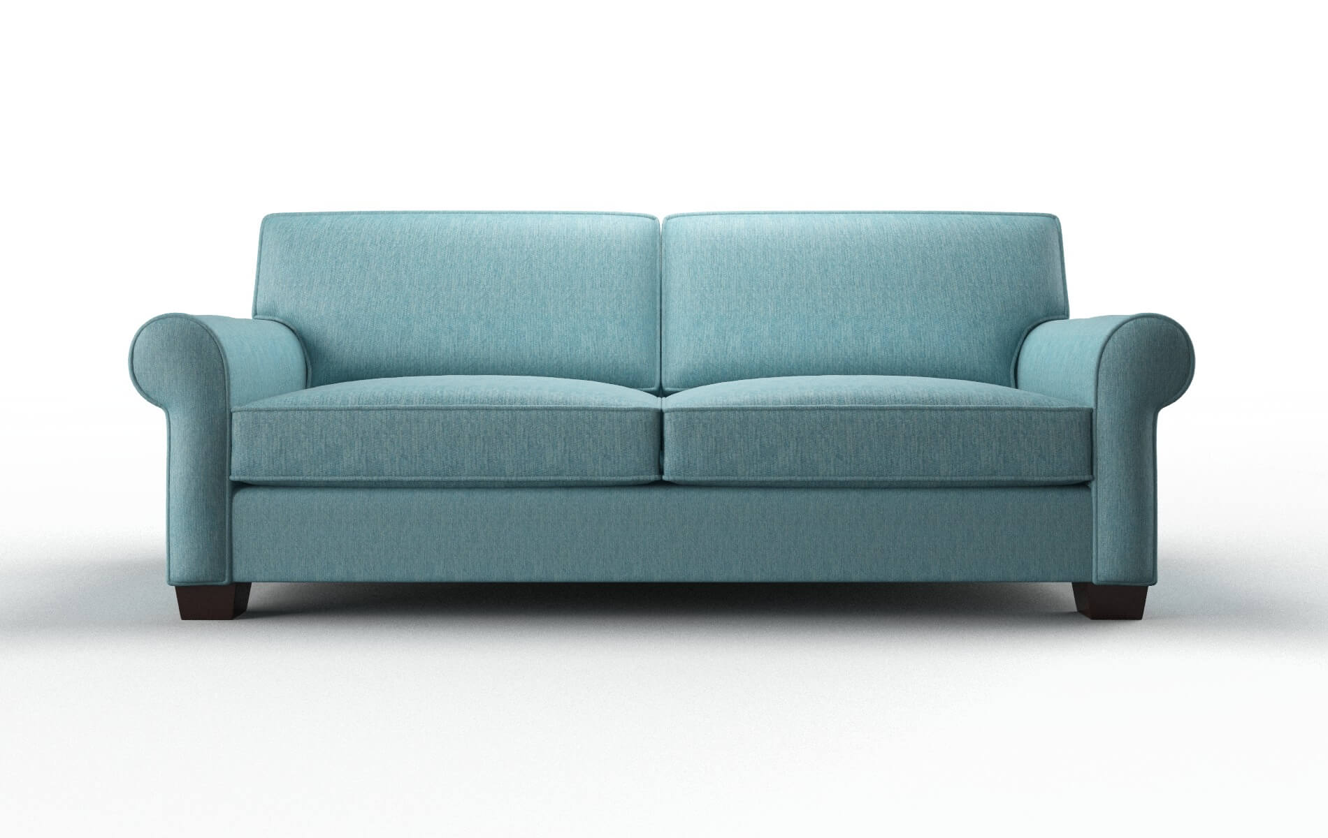 Isabel Sorrento denim Sofa Espresso Legs  1