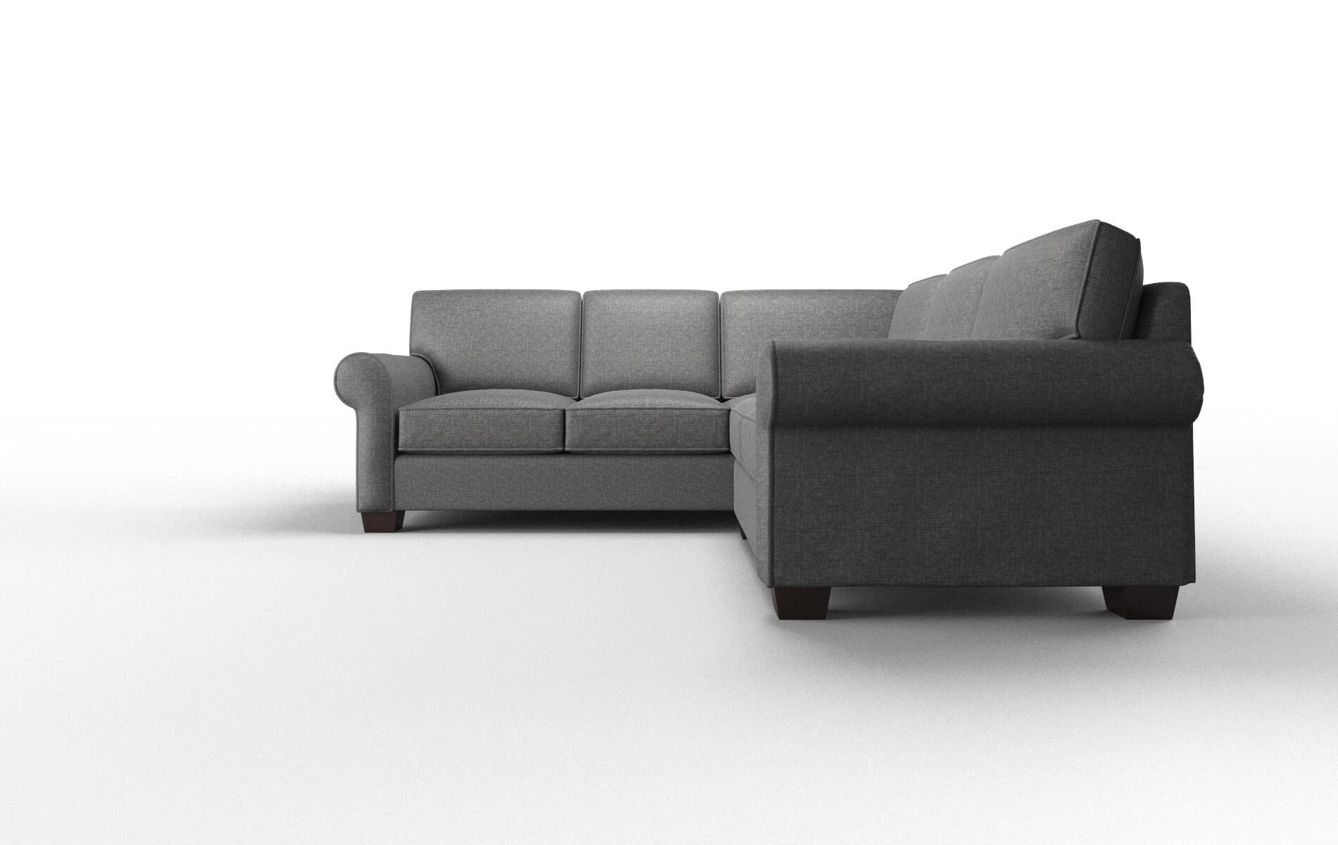 Isabel Sosoftness 51 Sectional espresso legs 5