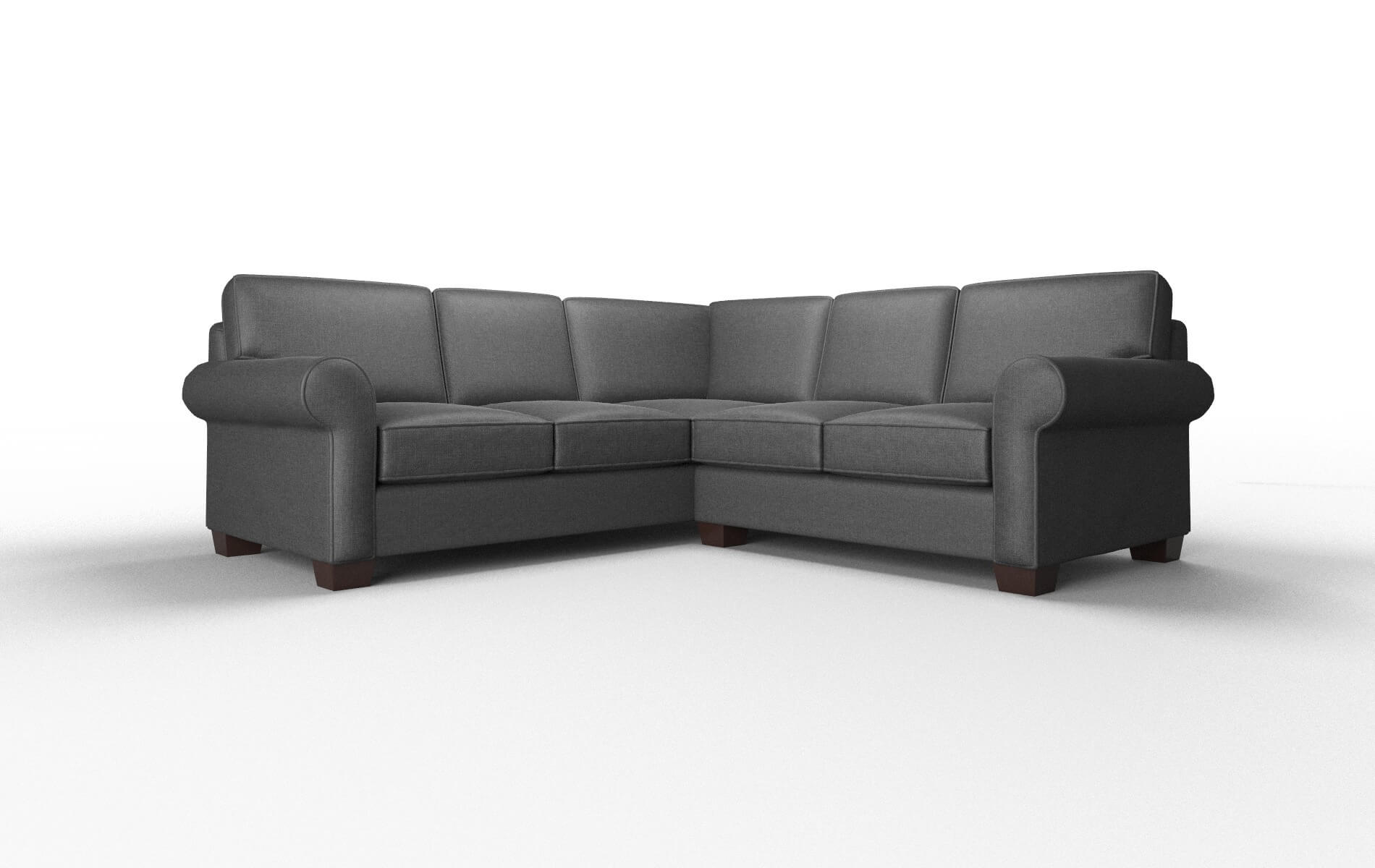 Isabel Sosoftness 54 Sectional espresso legs 1