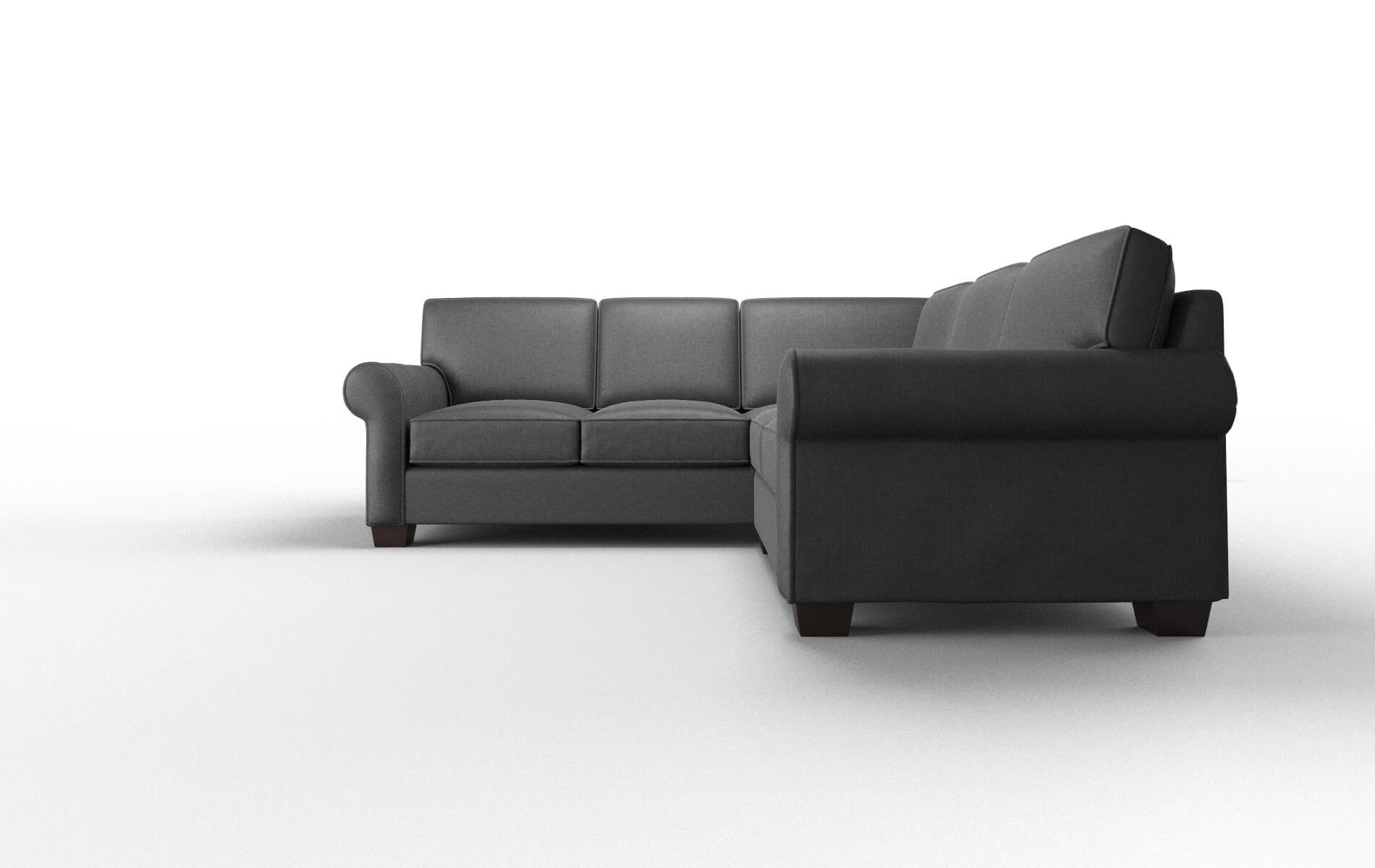 Isabel Sosoftness 54 Sectional espresso legs 5