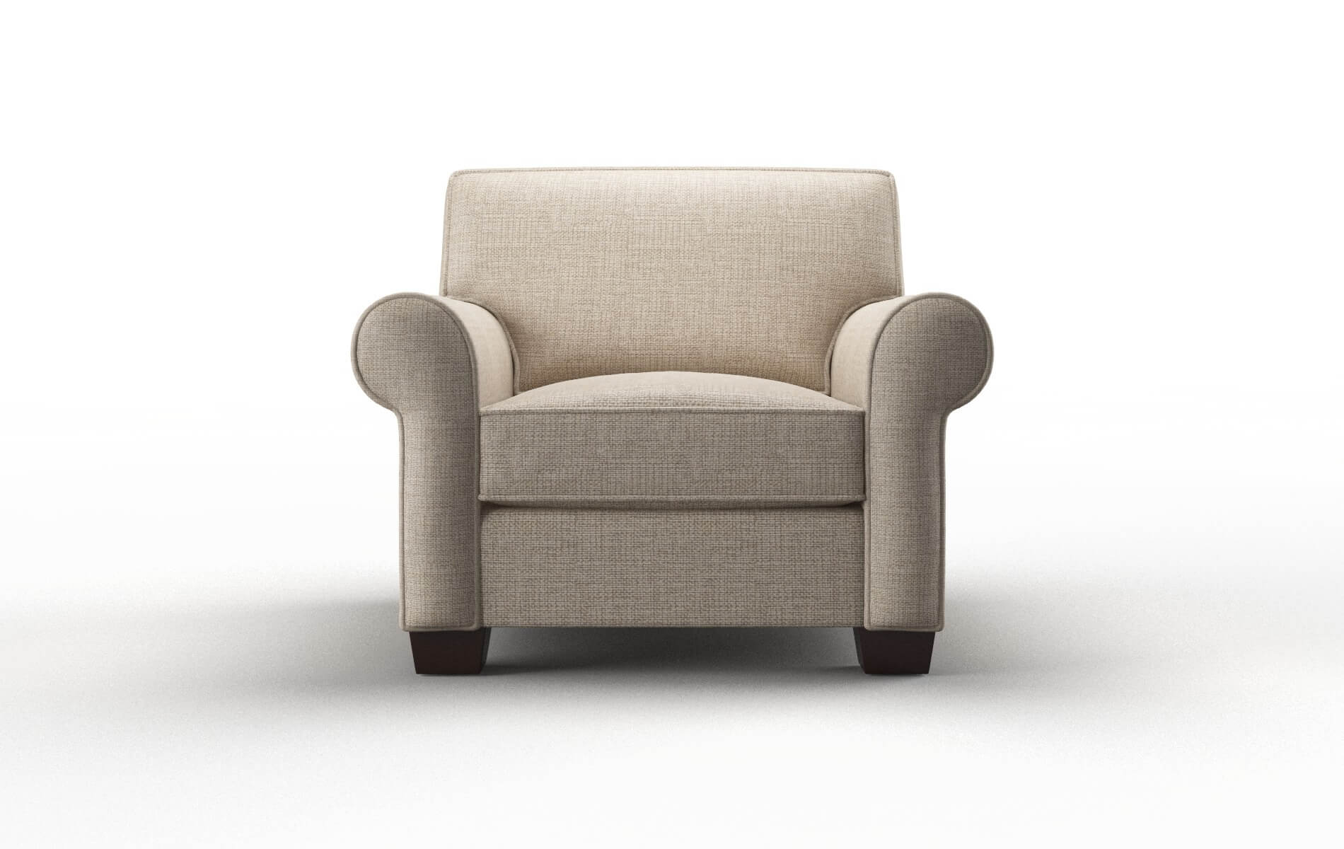 Isabel Sosoftness 74 Chair Espresso Legs  1