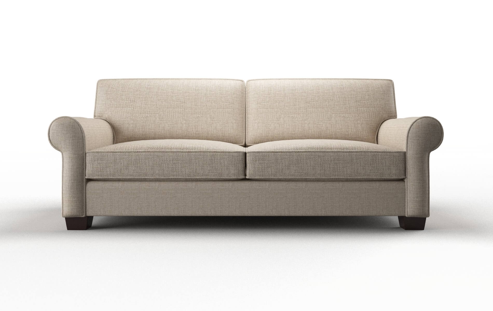 Isabel Sosoftness 74 Sofa espresso legs 1