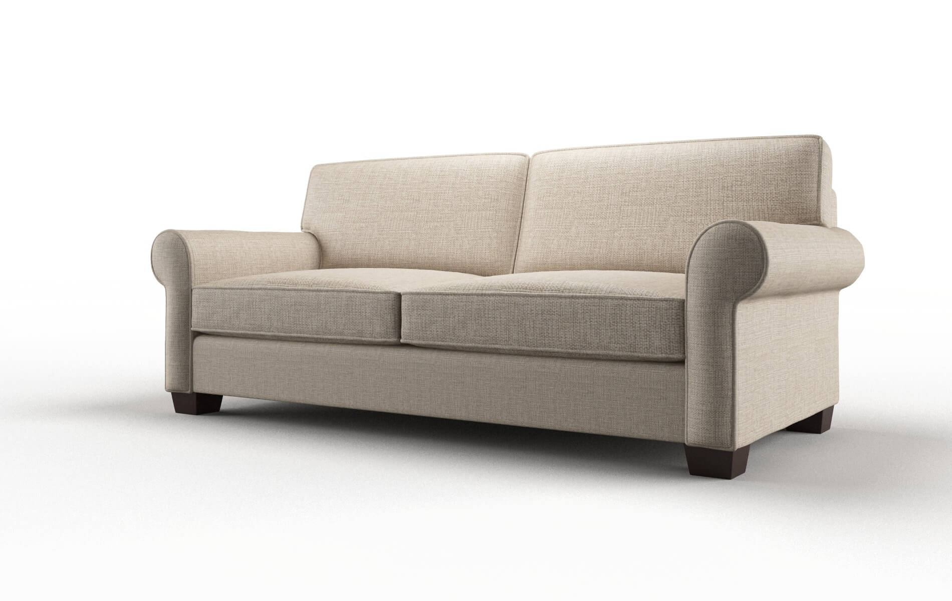 Isabel Sosoftness 74 Sofa espresso legs 4