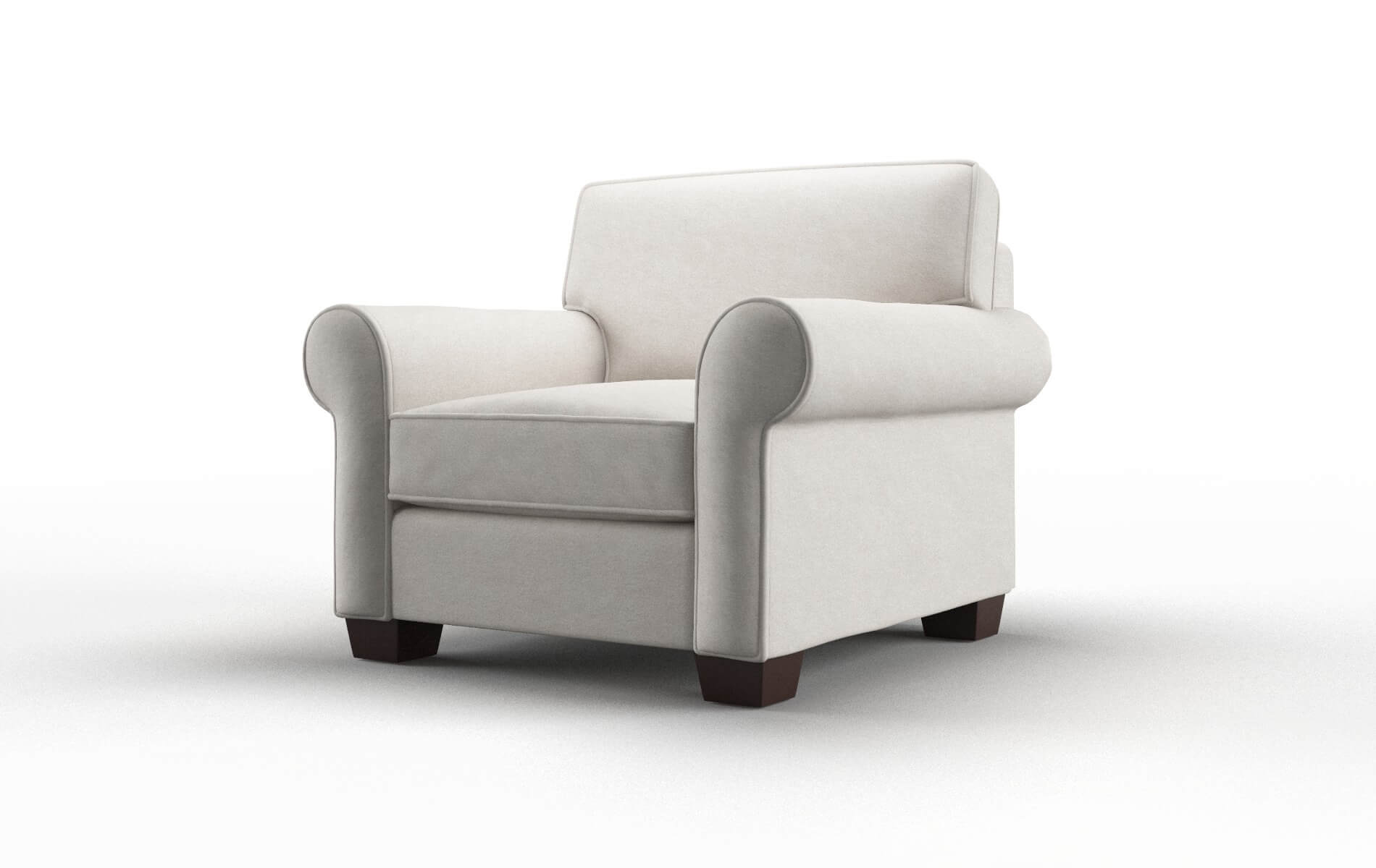 Isabel Suave Dove Chair espresso legs 4