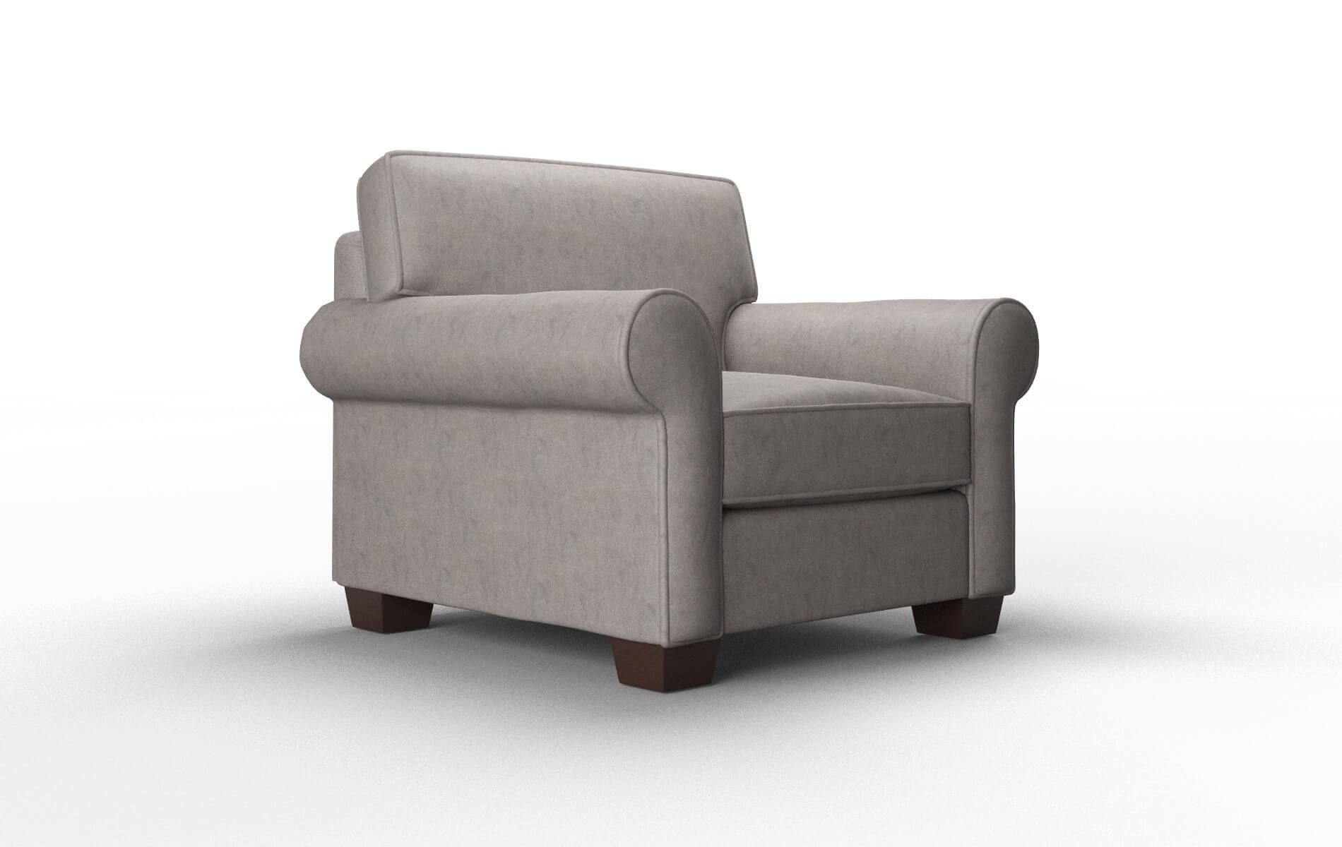 Isabel Suave Slate Chair espresso legs 2