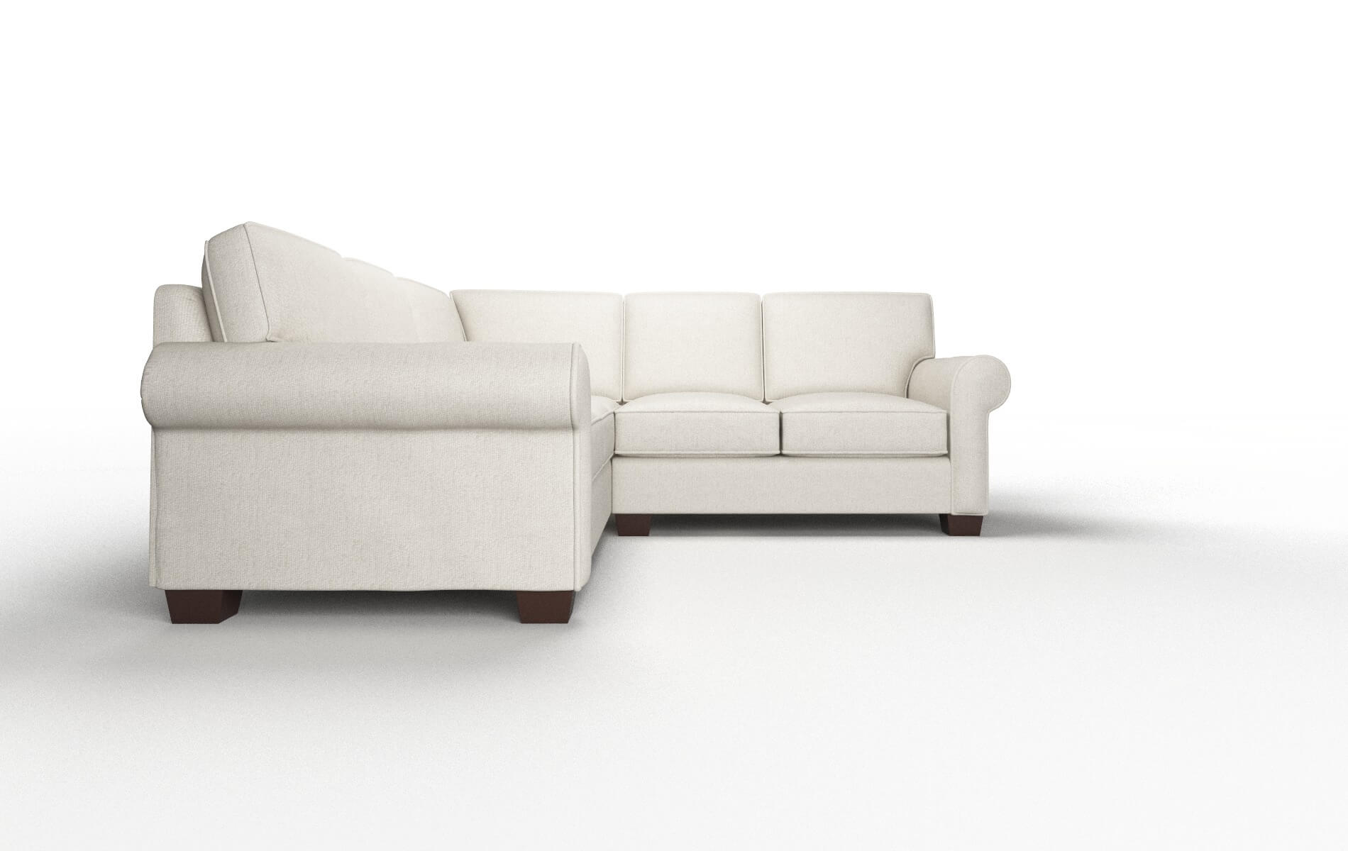 Isabel Terrain Natural Sectional espresso legs 2