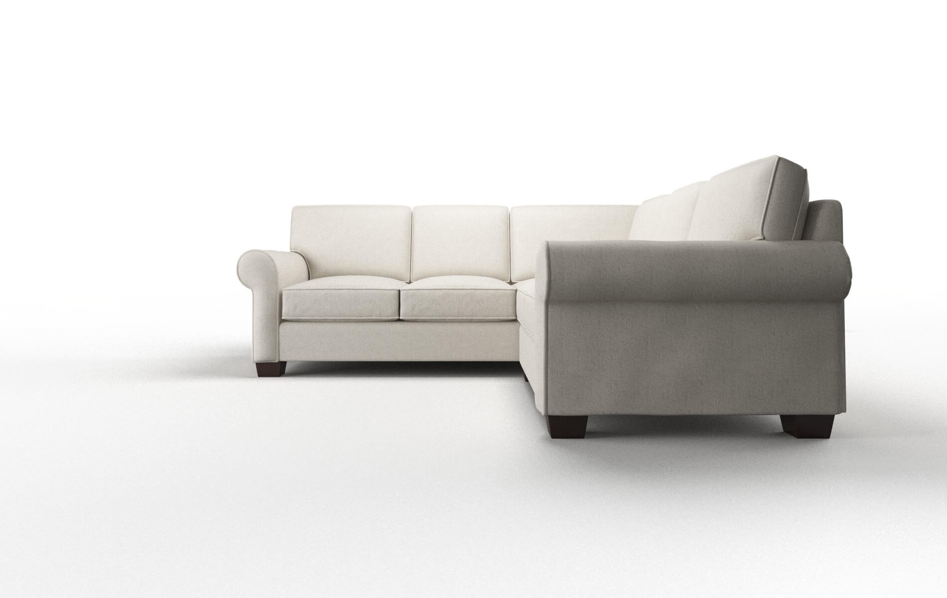 Isabel Terrain Natural Sectional espresso legs 5
