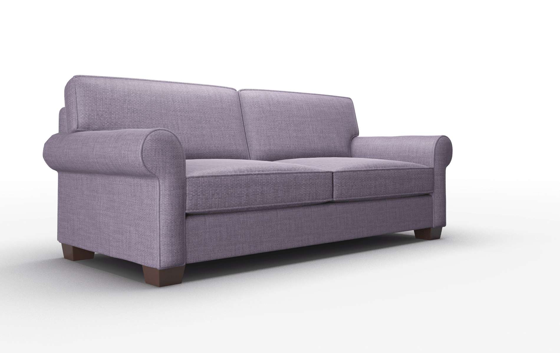 Isabel Tess Blackberry Sofa espresso legs 2