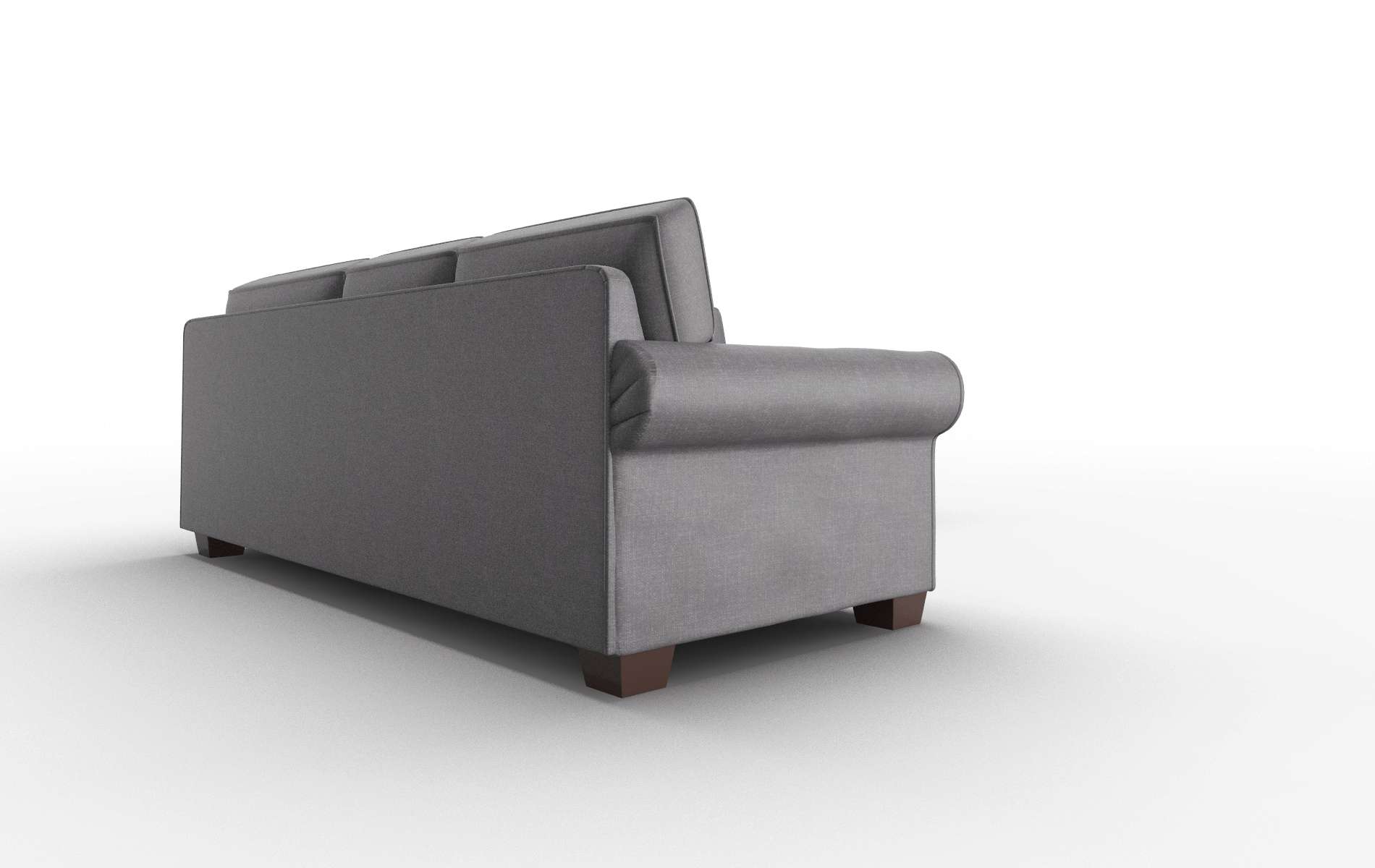 Isabel Venus Onyx Sectional espresso legs 3