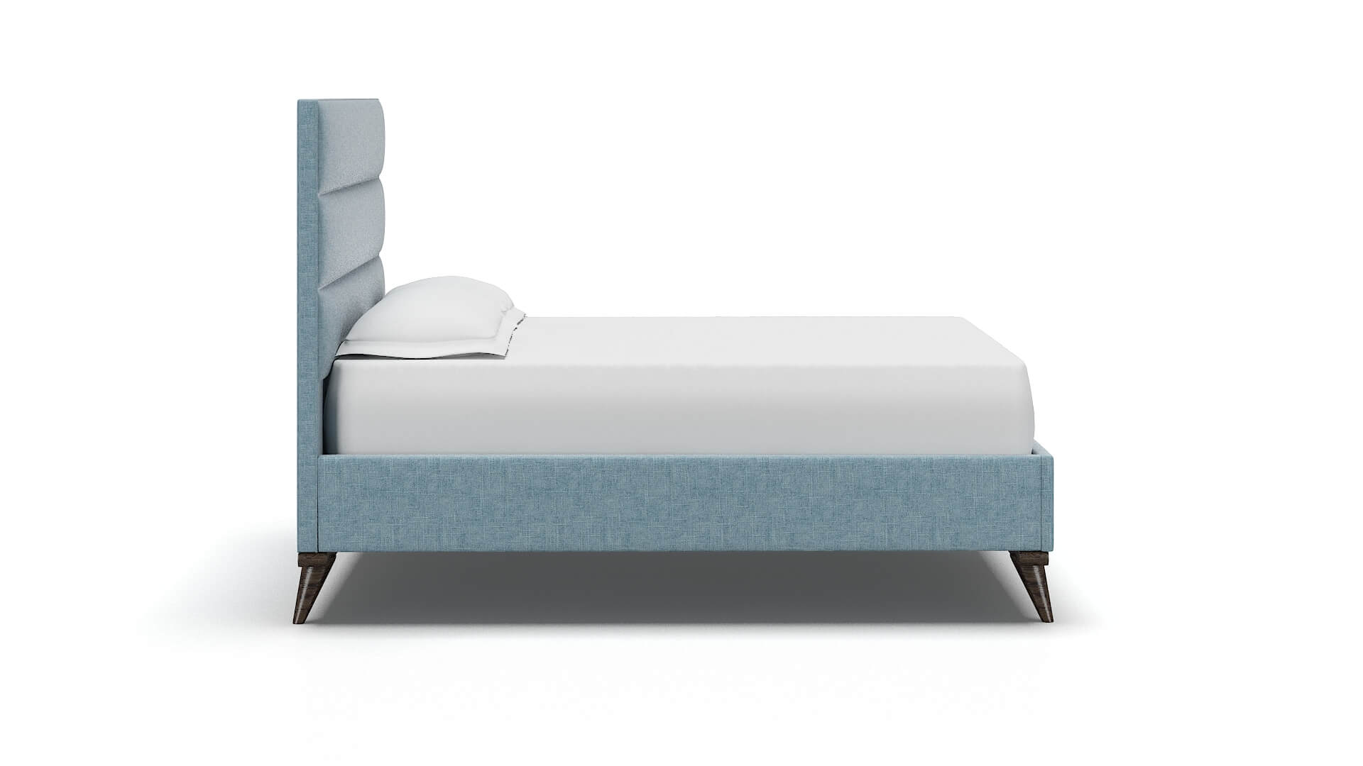 Isla Atlas Turquoise Bed espresso legs 3