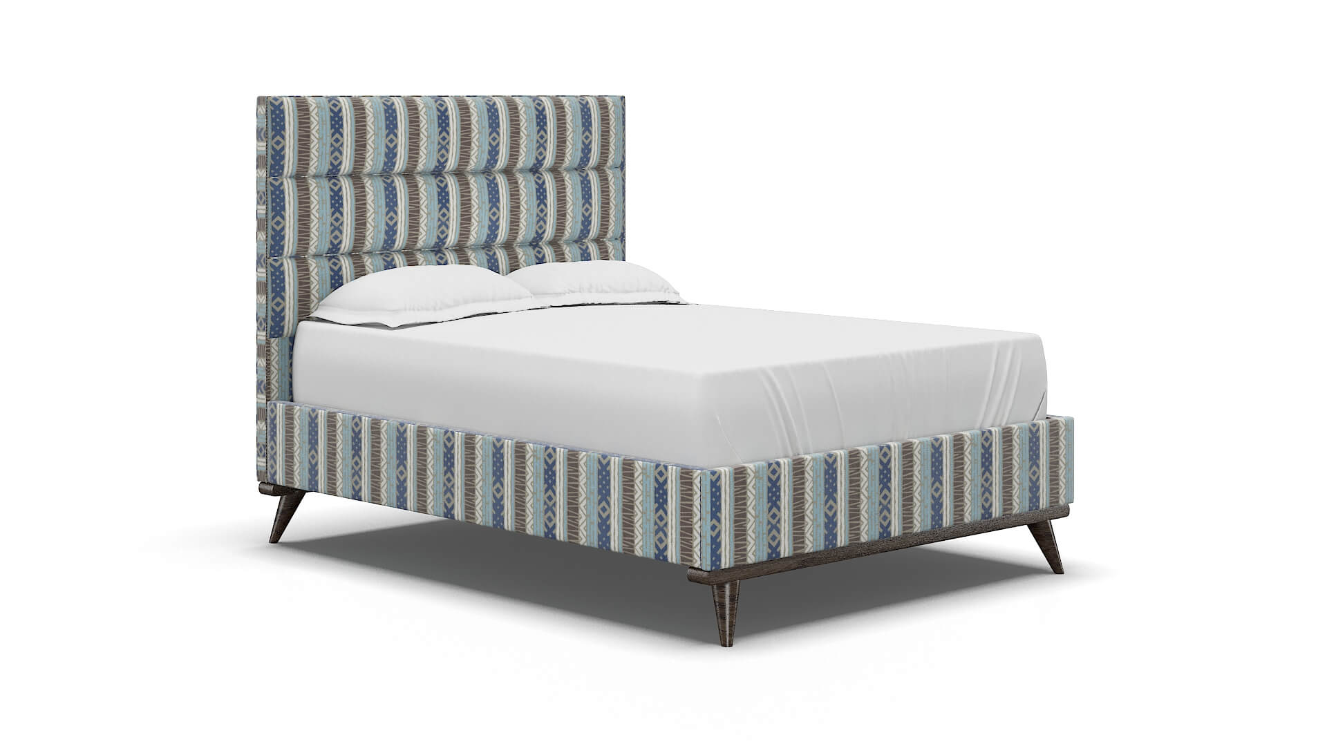 Isla Bodhi Indigo Bed espresso legs 2
