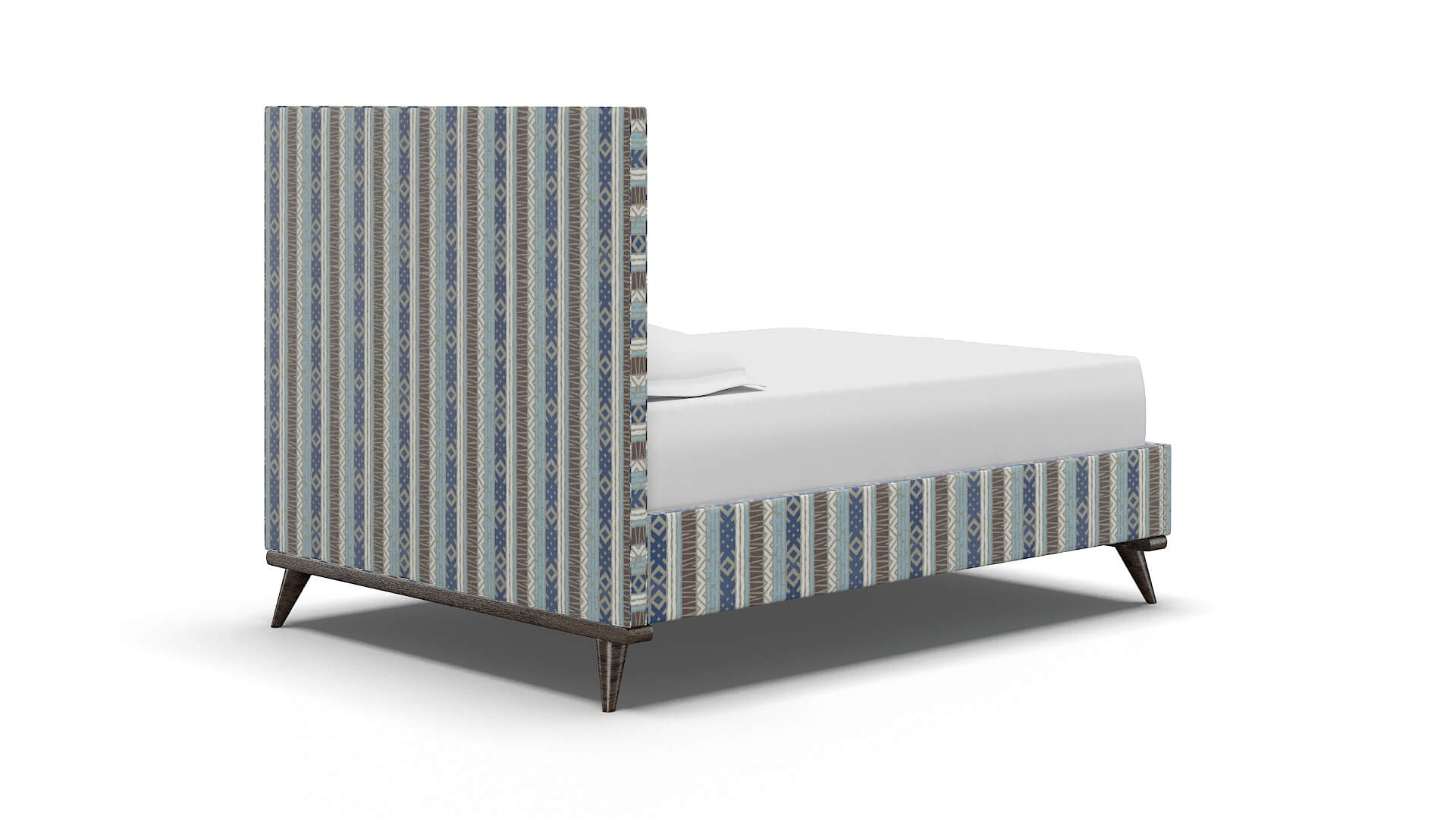 Isla Bodhi Indigo Bed espresso legs 4