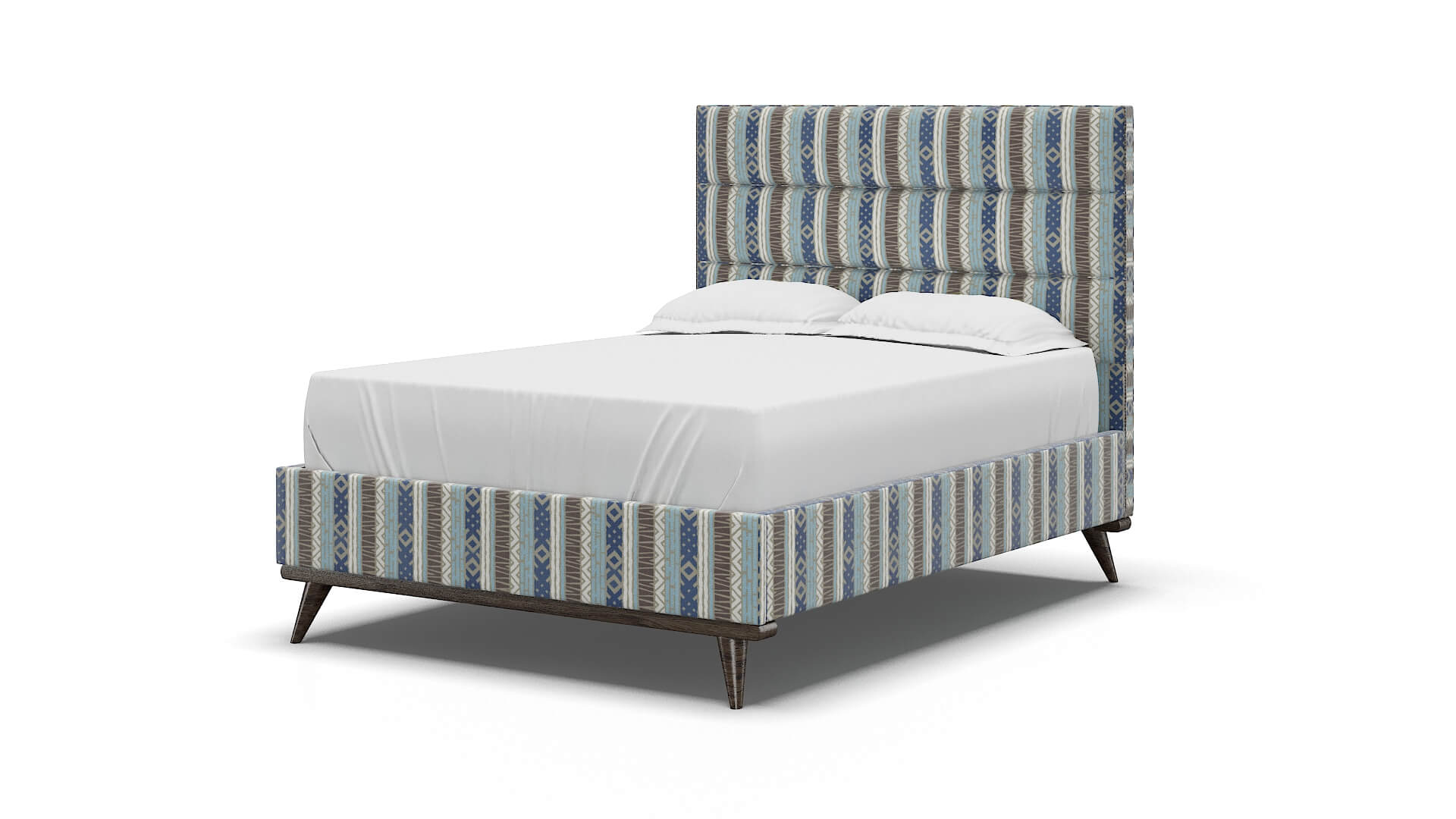 Isla Bodhi Indigo Bed espresso legs 5