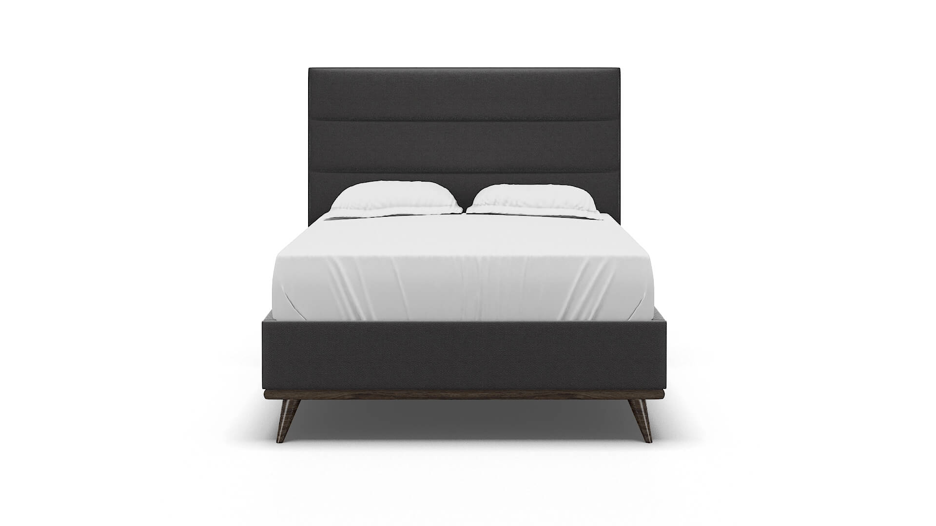 Isla Catalina Charcoal Bed espresso legs 1